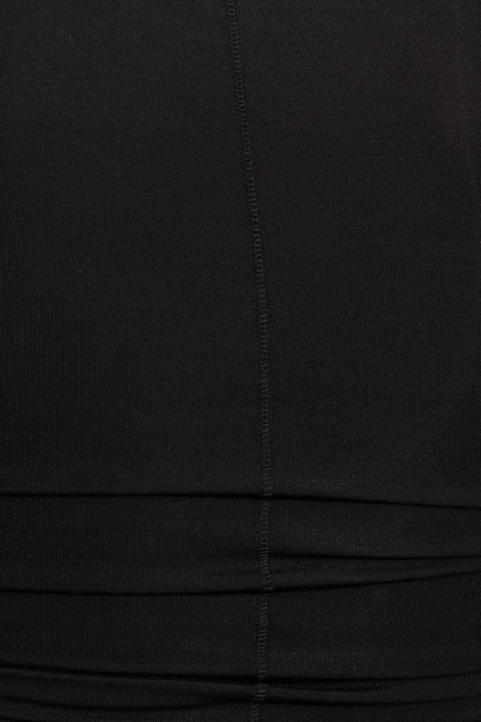 Crew Neck Open Back Short Sleeve Top Product Image