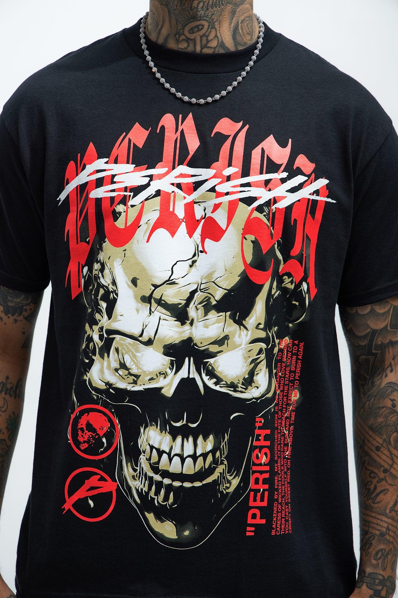 Perish Short Sleeve Tee - Black Product Image