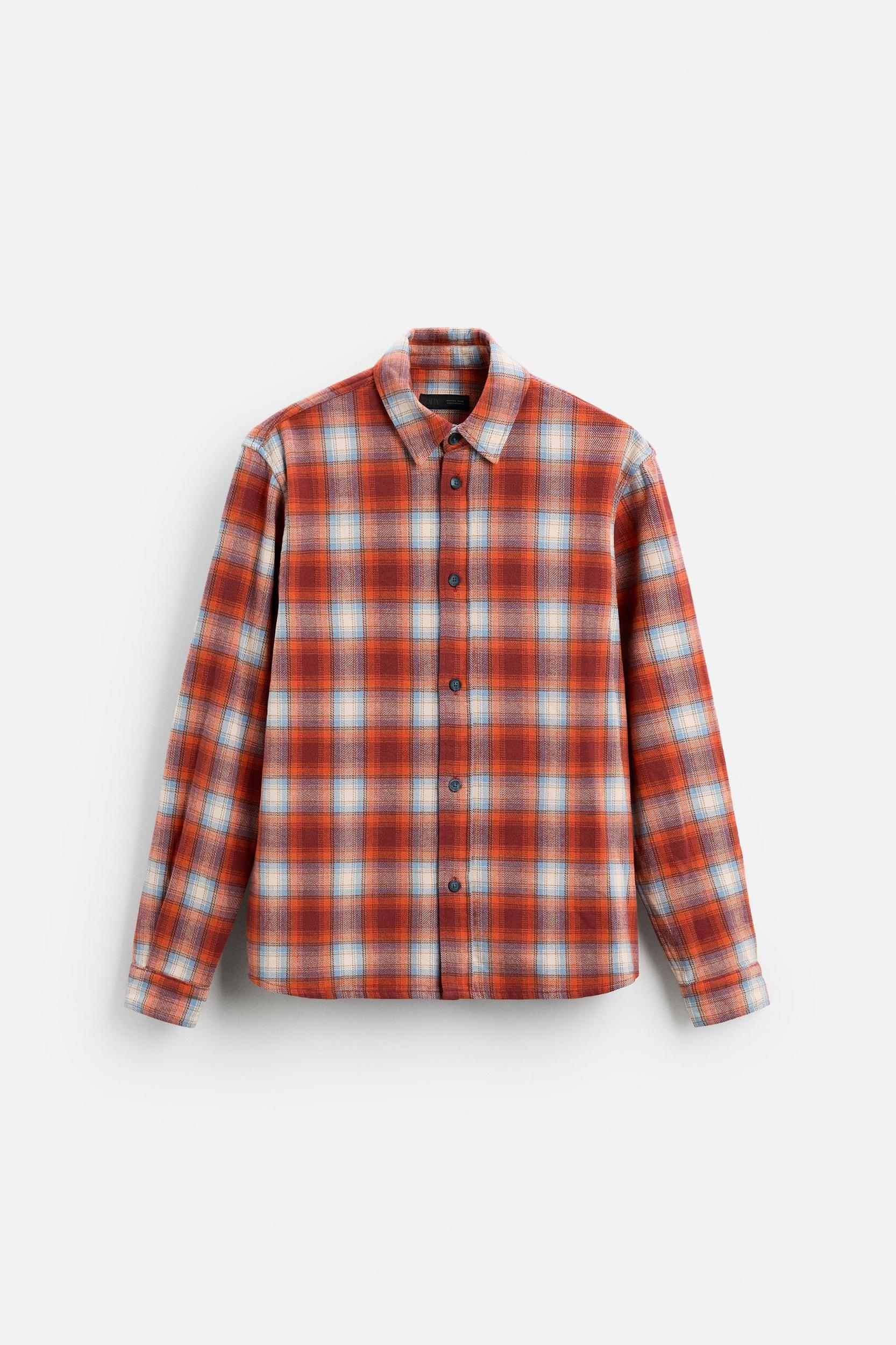 PLAID FLANNEL SHIRT Product Image