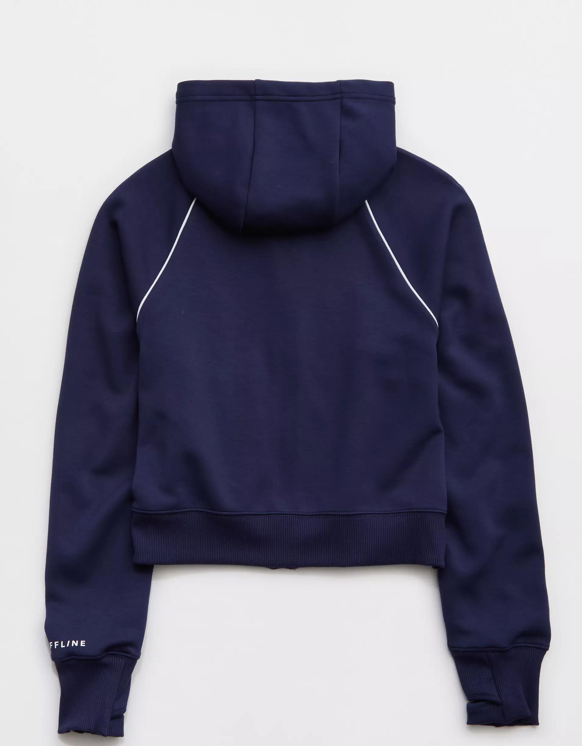 OFFLINE By Aerie ChillUp Full Zip Sweatshirt Product Image