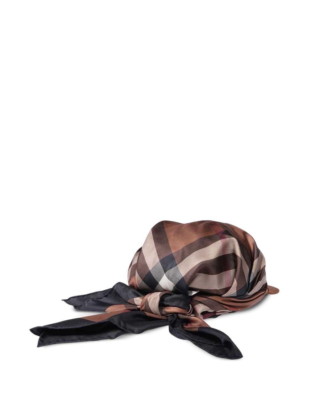 embroidered-logo silk-insert baseball cap Product Image