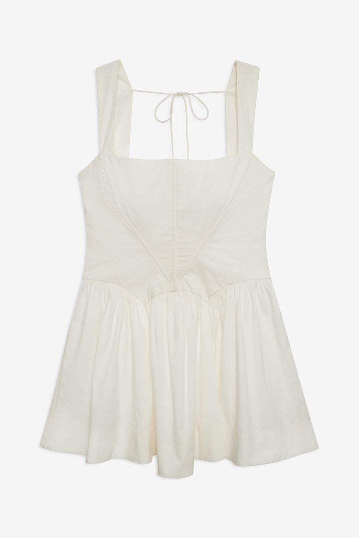 Chloe Mini Dress — White Product Image