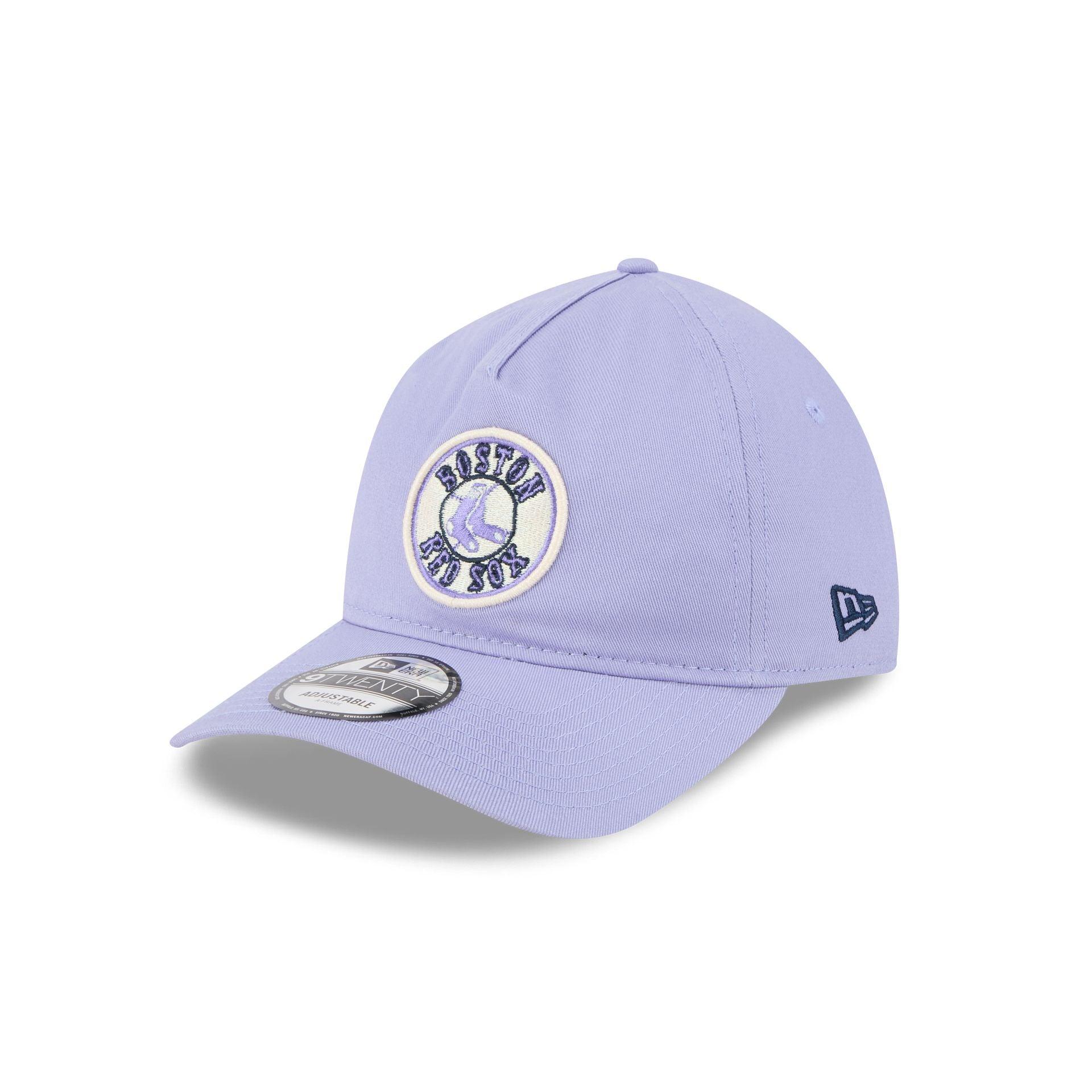 Boston Red Sox Lavender 9TWENTY A-Frame Adjustable Hat Male Product Image
