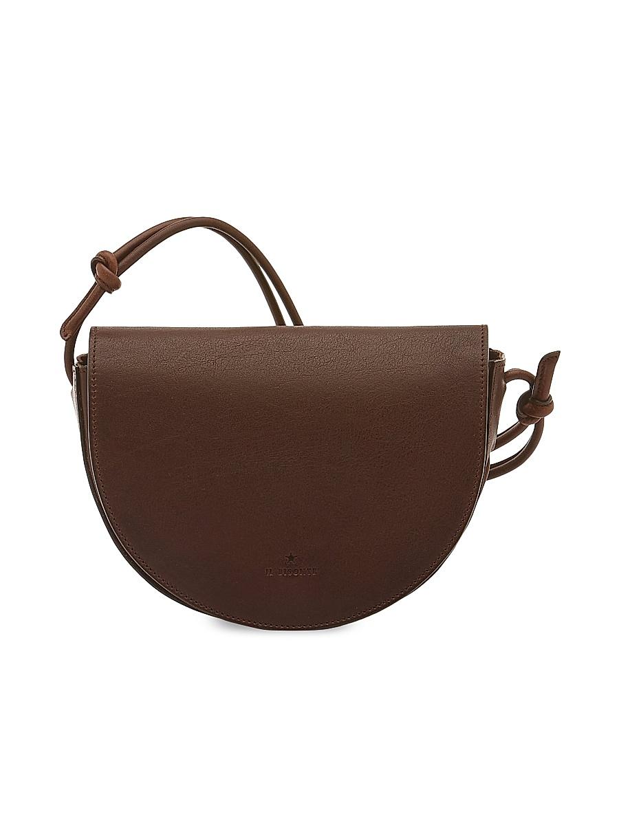 Snodo Flap Leather Crossbody Bag Product Image