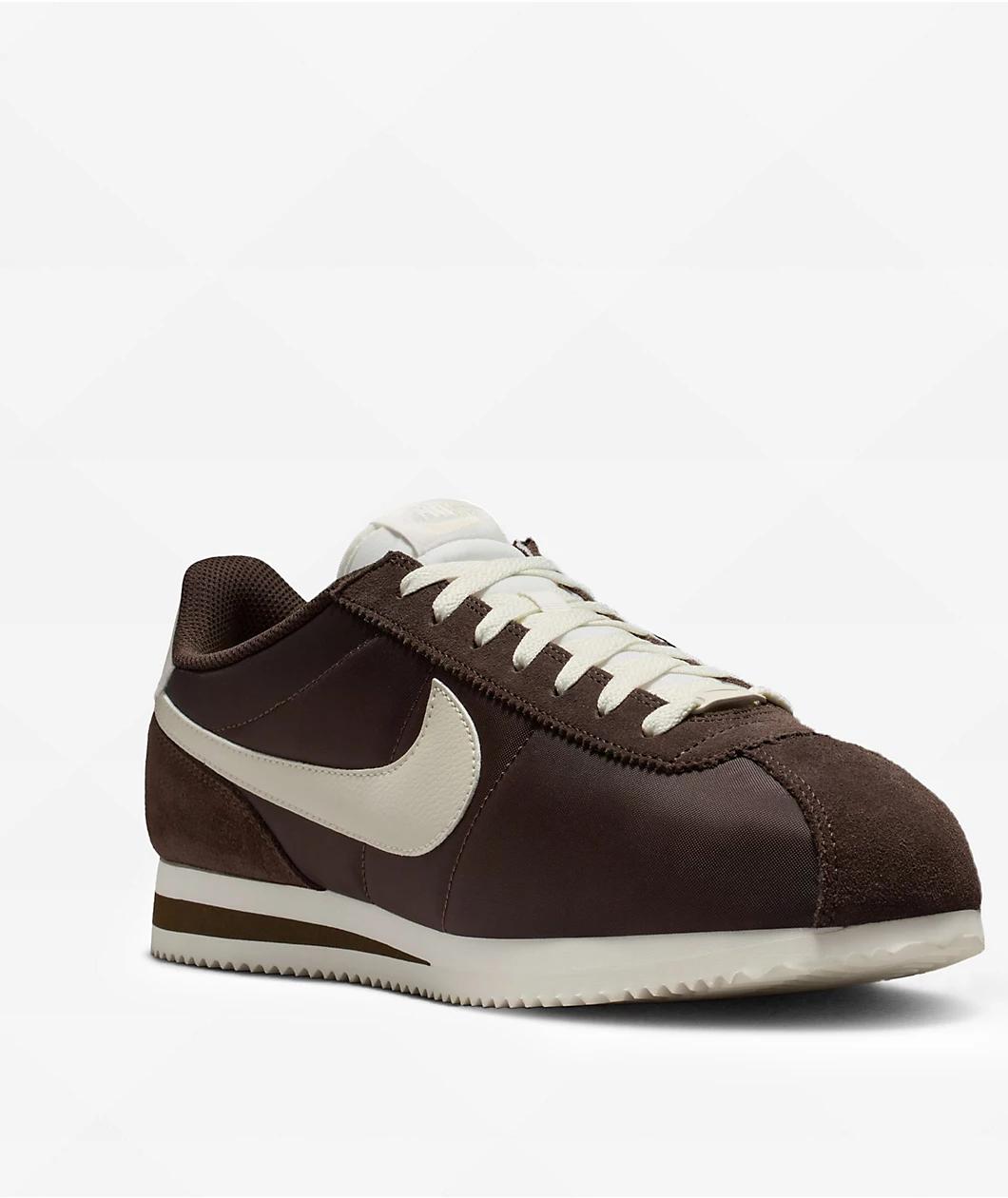 Nike Cortez Textile Baroque Brown & Sail Shoes Product Image