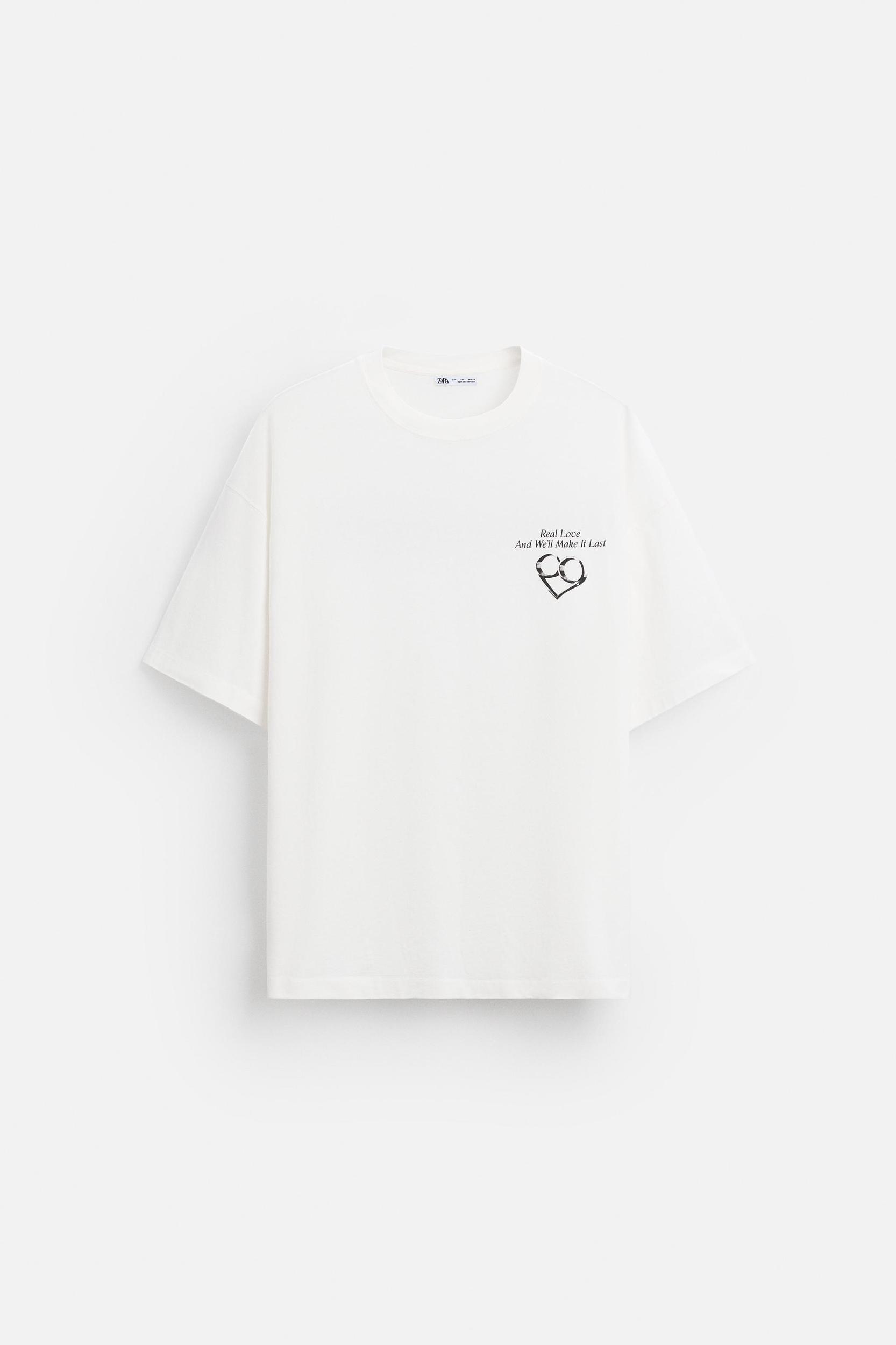 TEXT PRINT T-SHIRT Product Image