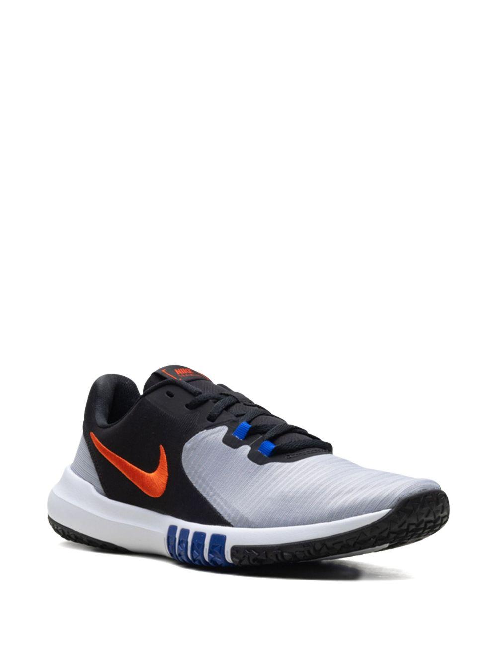 Flex Control 4 "Wolf Grey Black Racer Blue Team Orange" sneakers Product Image