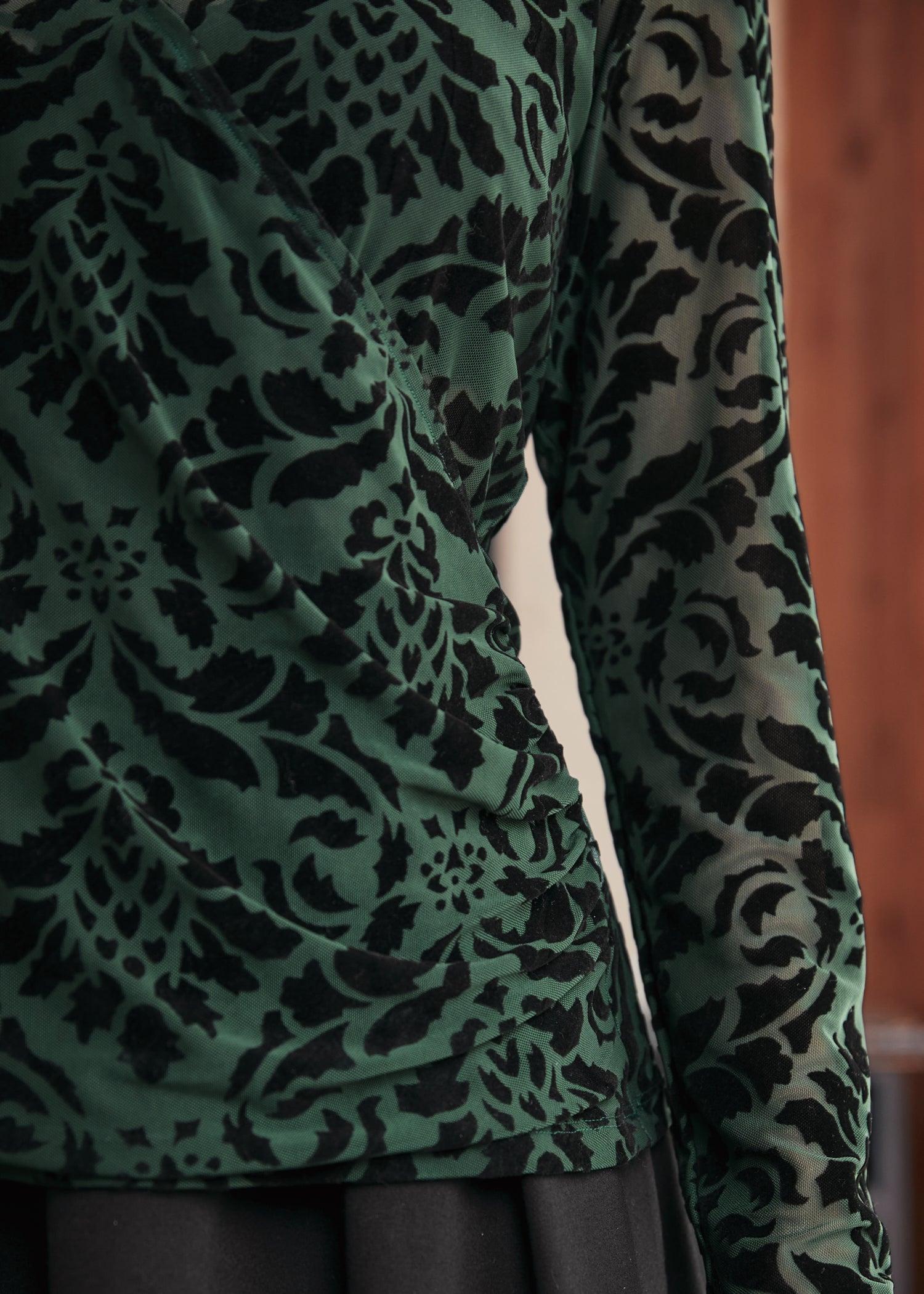 Vintage Vagabond V-Neck Top (Final Sale) Product Image