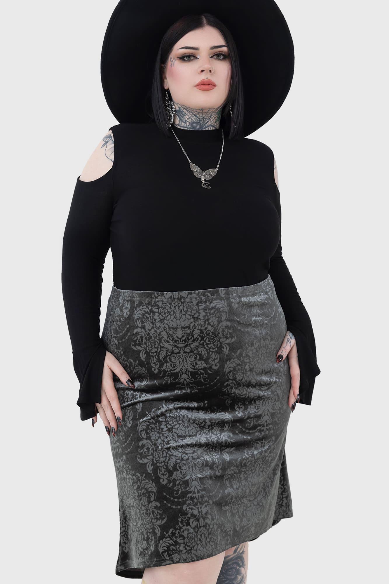 Haunted Lover Midi Skirt Product Image
