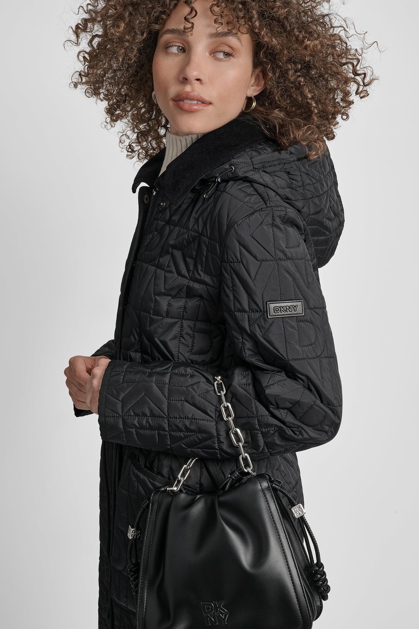 LONG QUILTED COAT Product Image
