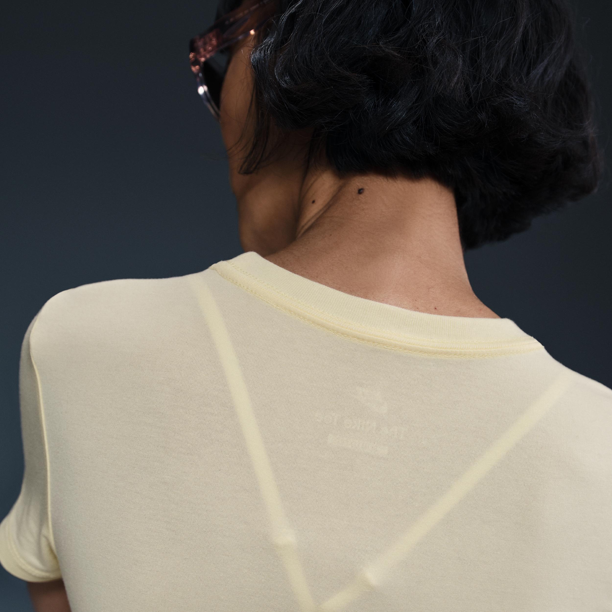 Womens Nike Sportswear Chill Knit Slim Cropped T-Shirt | HV6408-744 Product Image