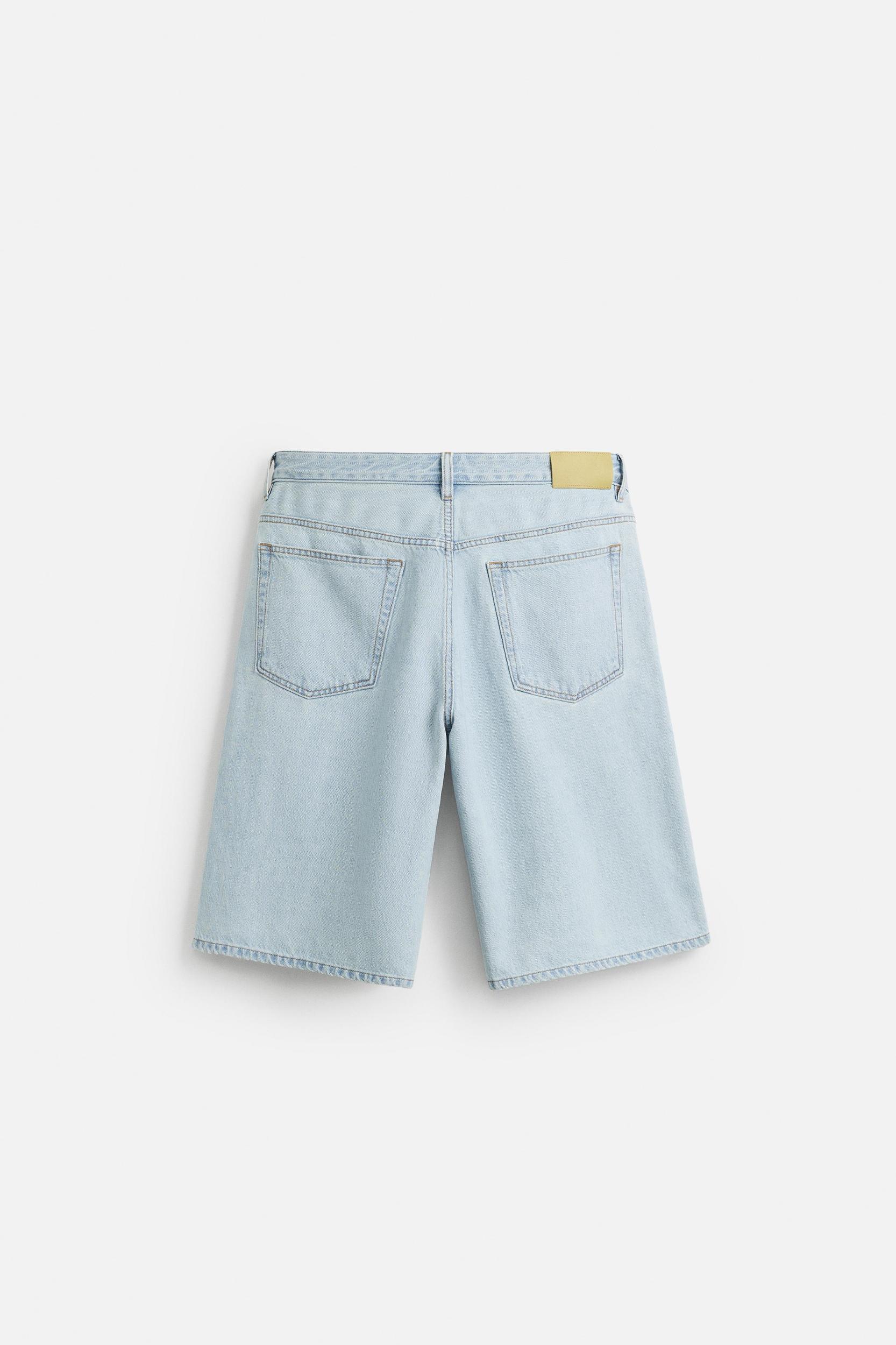 BAGGY FIT DENIM SHORTS Product Image