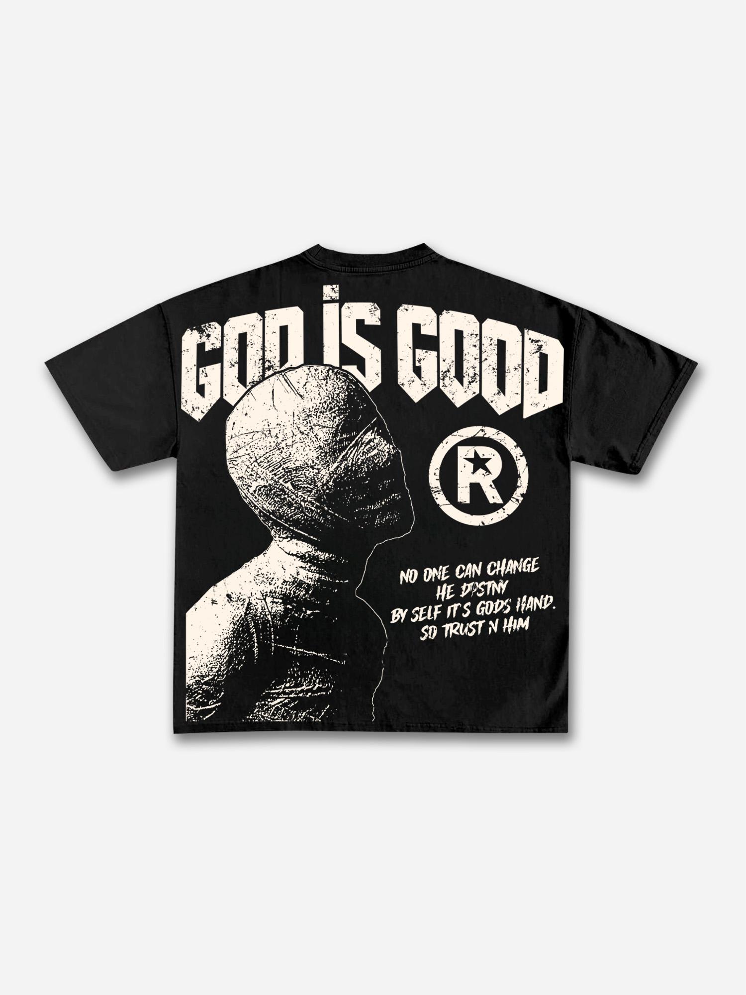 Fly By Choice Graphic Acid Wash T-shirt Product Image