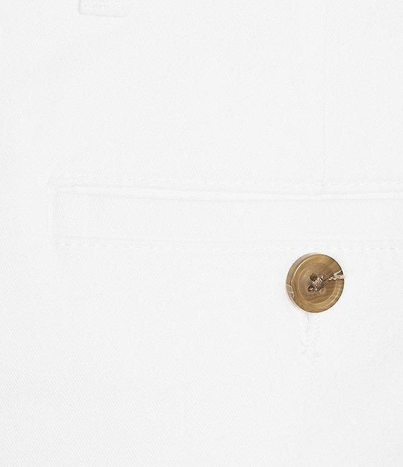 Roundtree & Yorke The Cloud Washed Classic Fit Flat Front 13#double; Chino Shorts Product Image