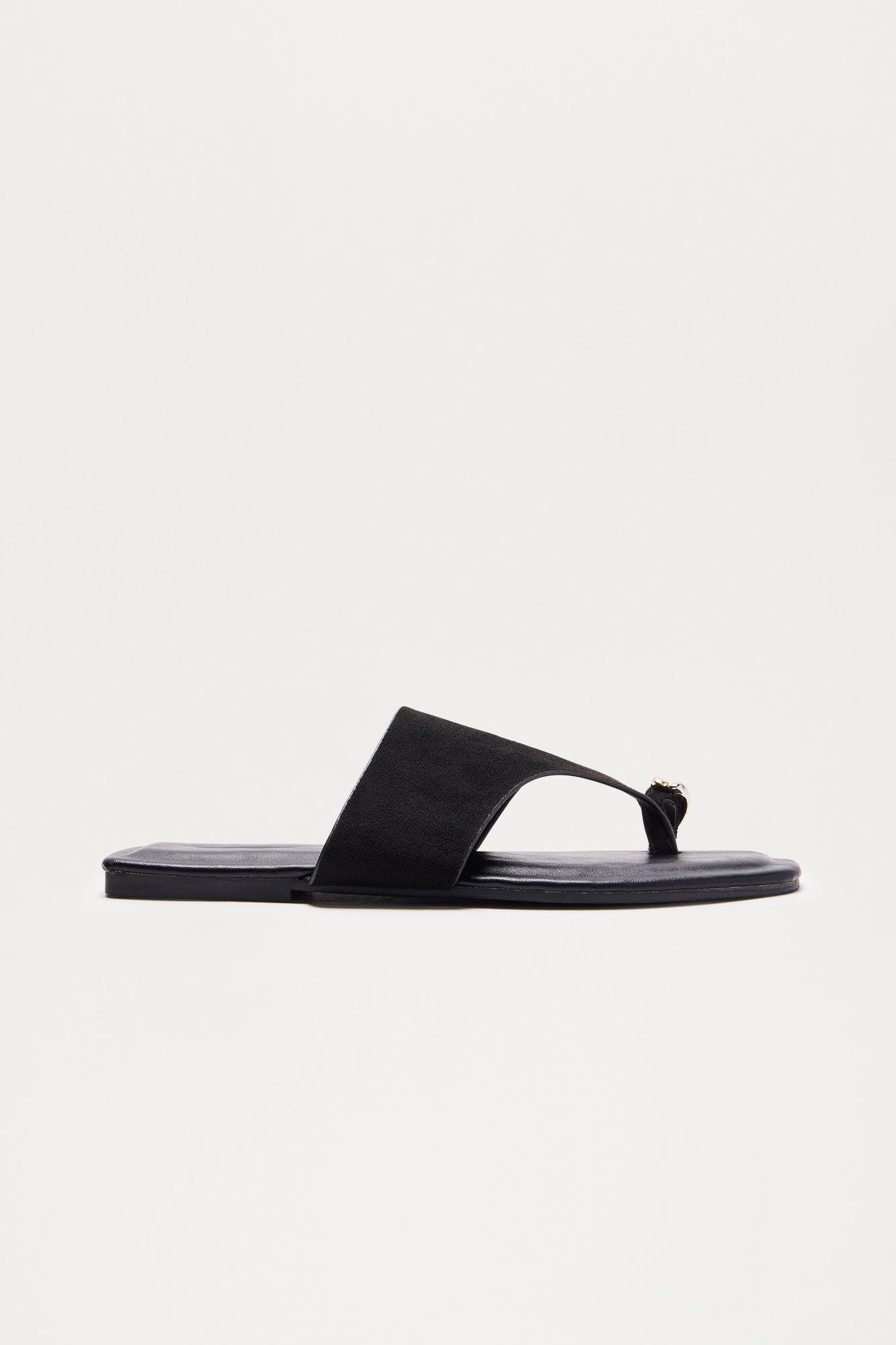 Eleni Flip Flops - Black Product Image