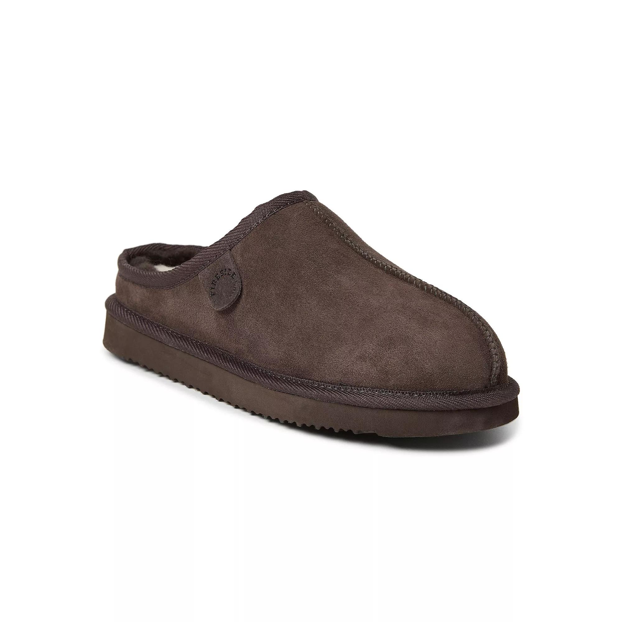 Men's Fireside by Dearfoams Grafton Genuine Shearling Clog Slippers, Adult Unisex,  Product Image