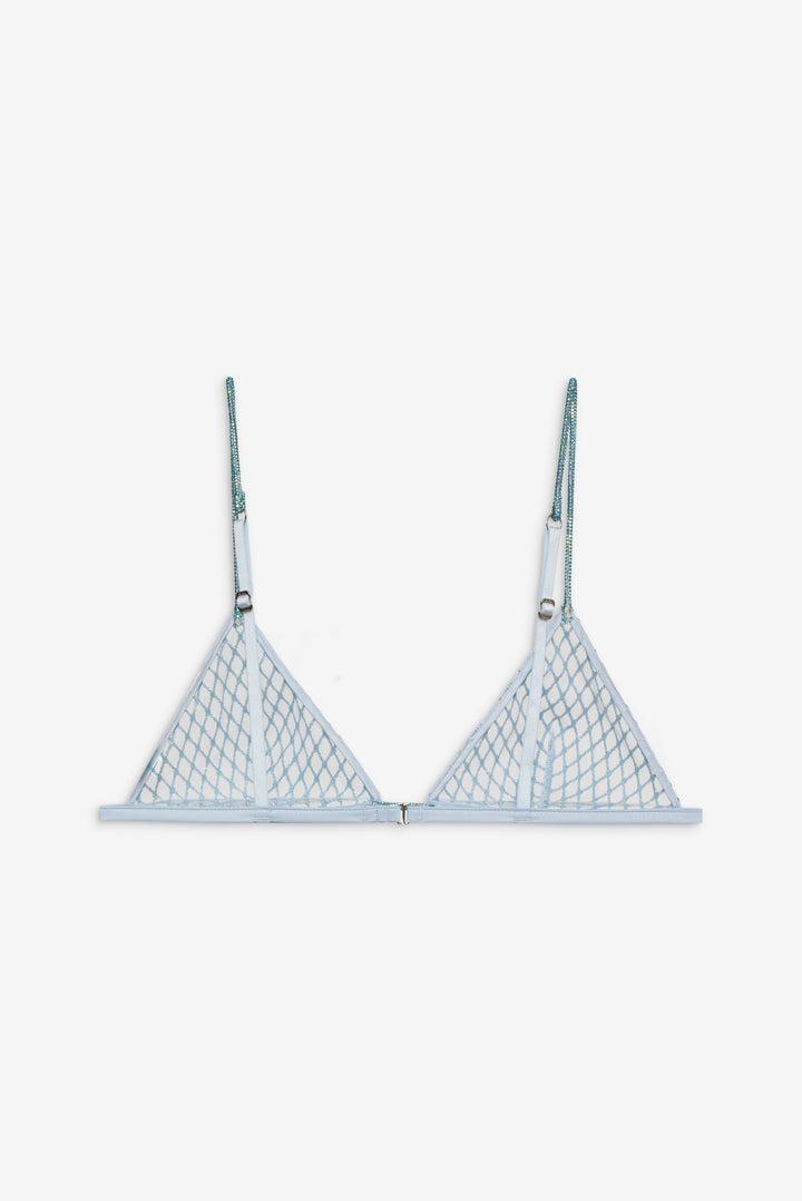 Glitter Bralette — Blue Product Image