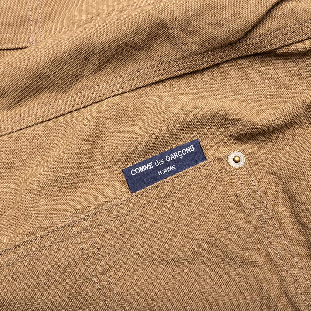 Yarn Dyed Pants - Khaki Male Product Image