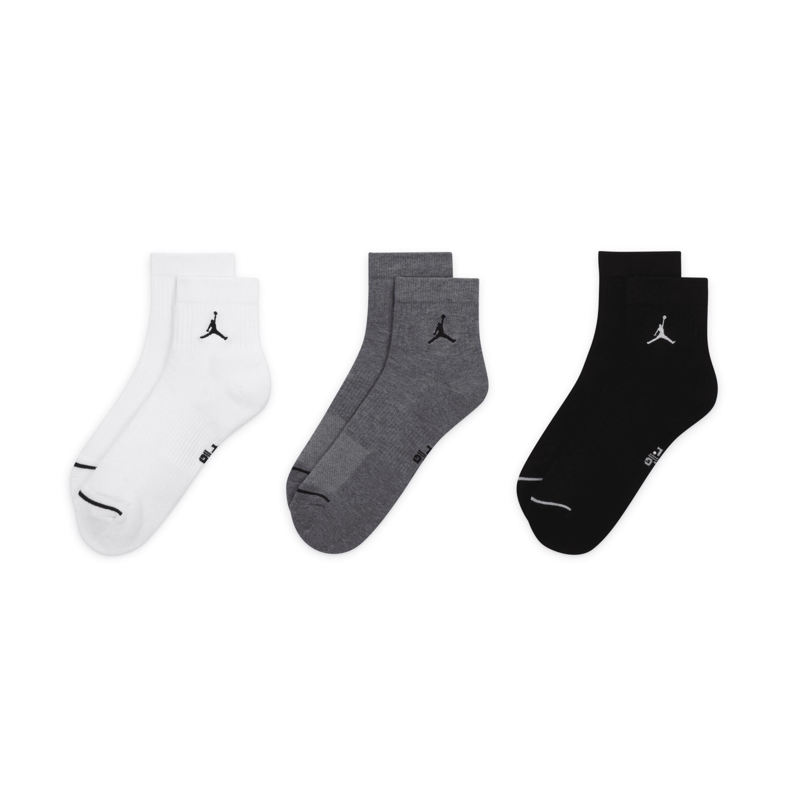 Jordan Mens Jordan Every Day Cushioned Ankle 3 Pack - Mens Product Image