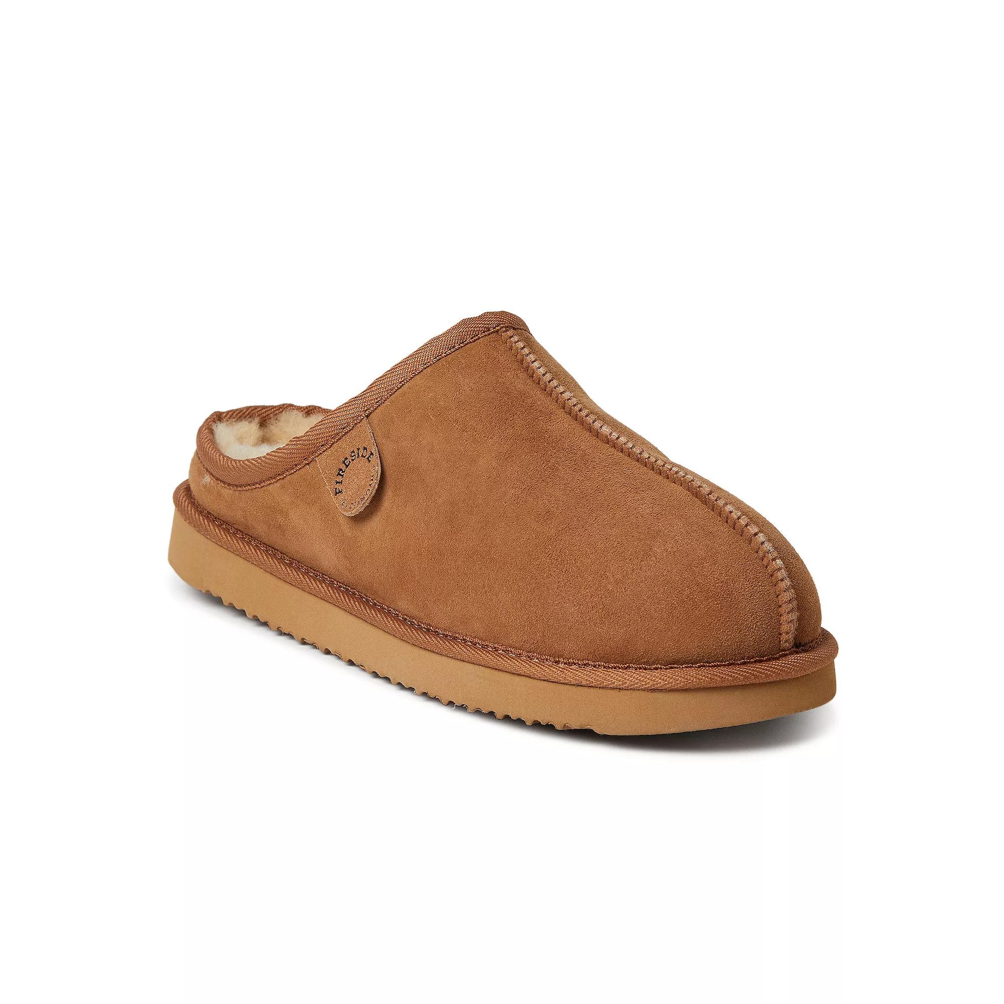 Men's Fireside by Dearfoams Grafton Genuine Shearling Clog Slippers, Adult Unisex,  Product Image