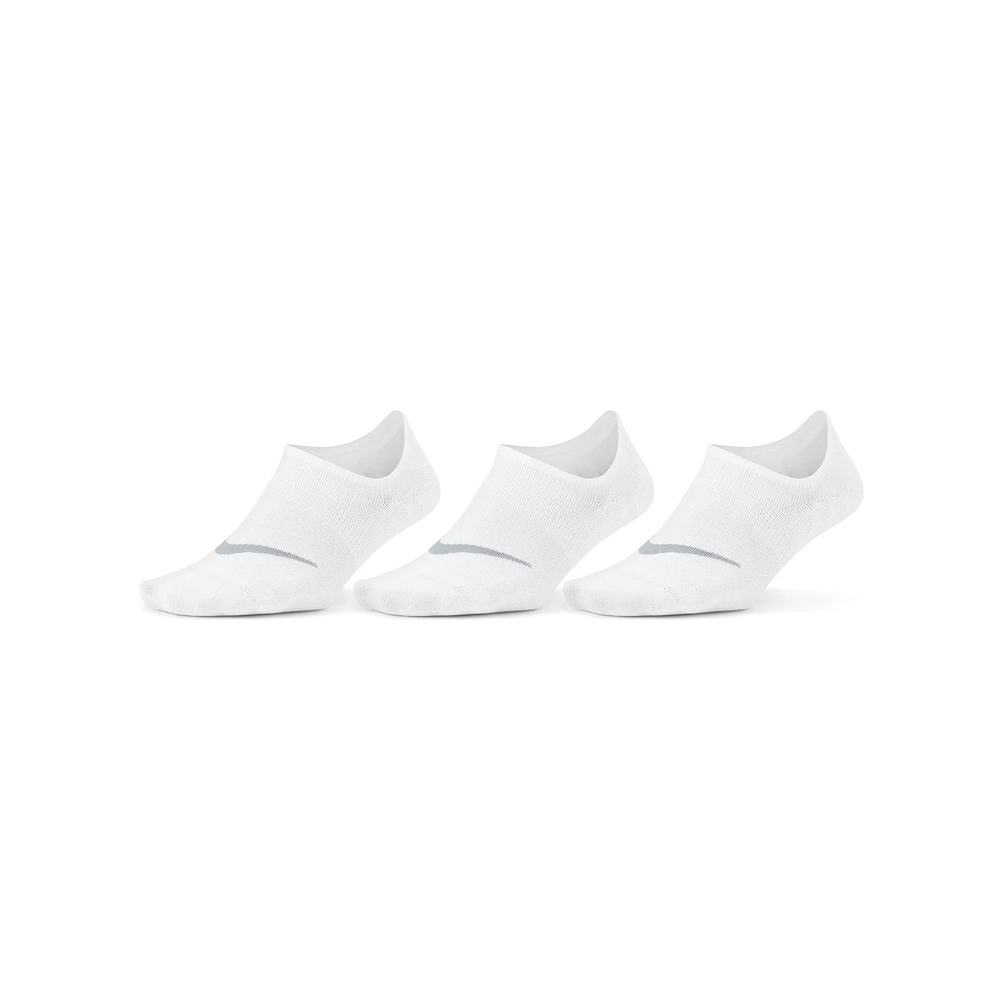 Women's Nike 3-Pack Everyday Plus Lightweight Training Footie Socks,  Product Image