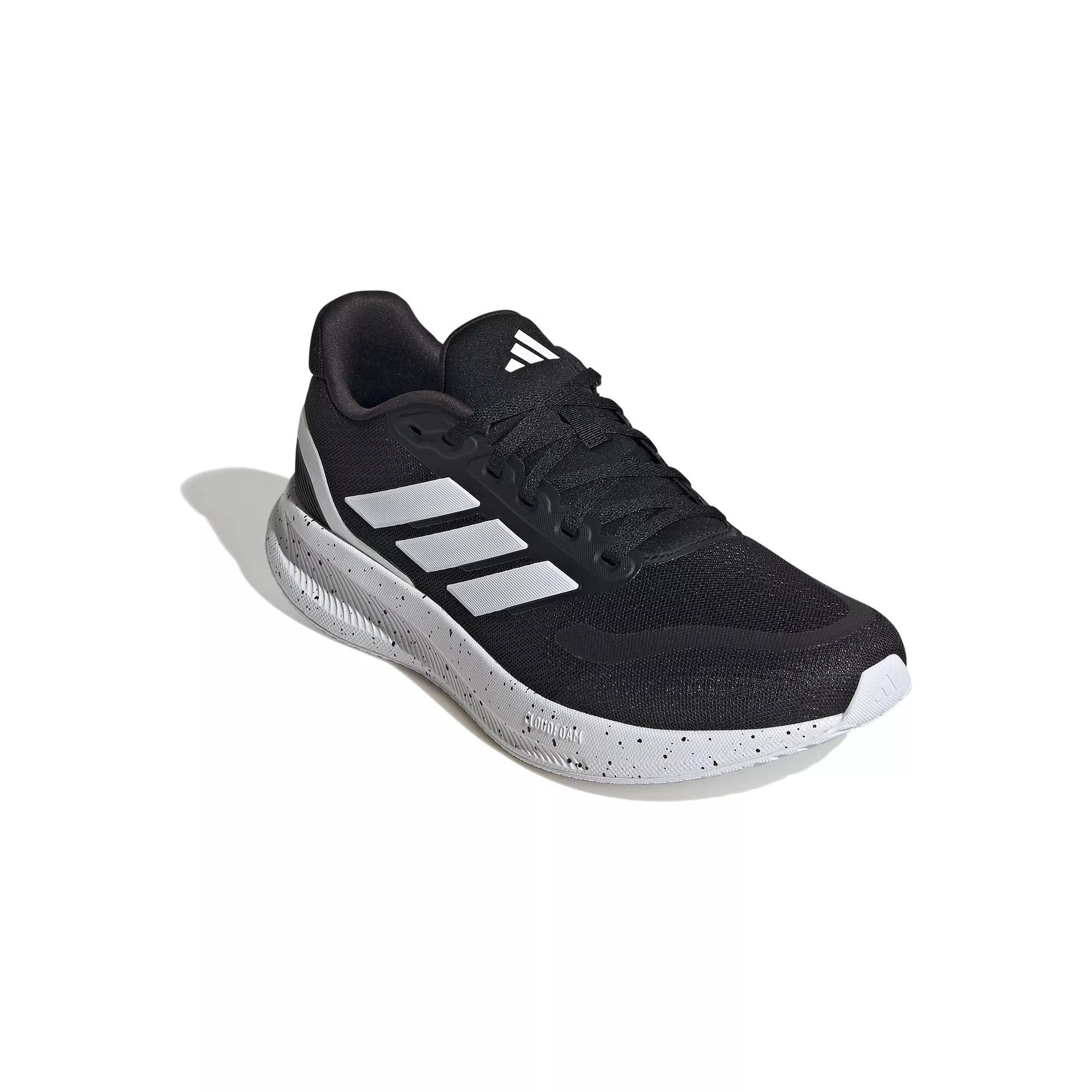 adidas Runfalcon 5 Men's Running Shoes, Size: 13, Black White Black Product Image