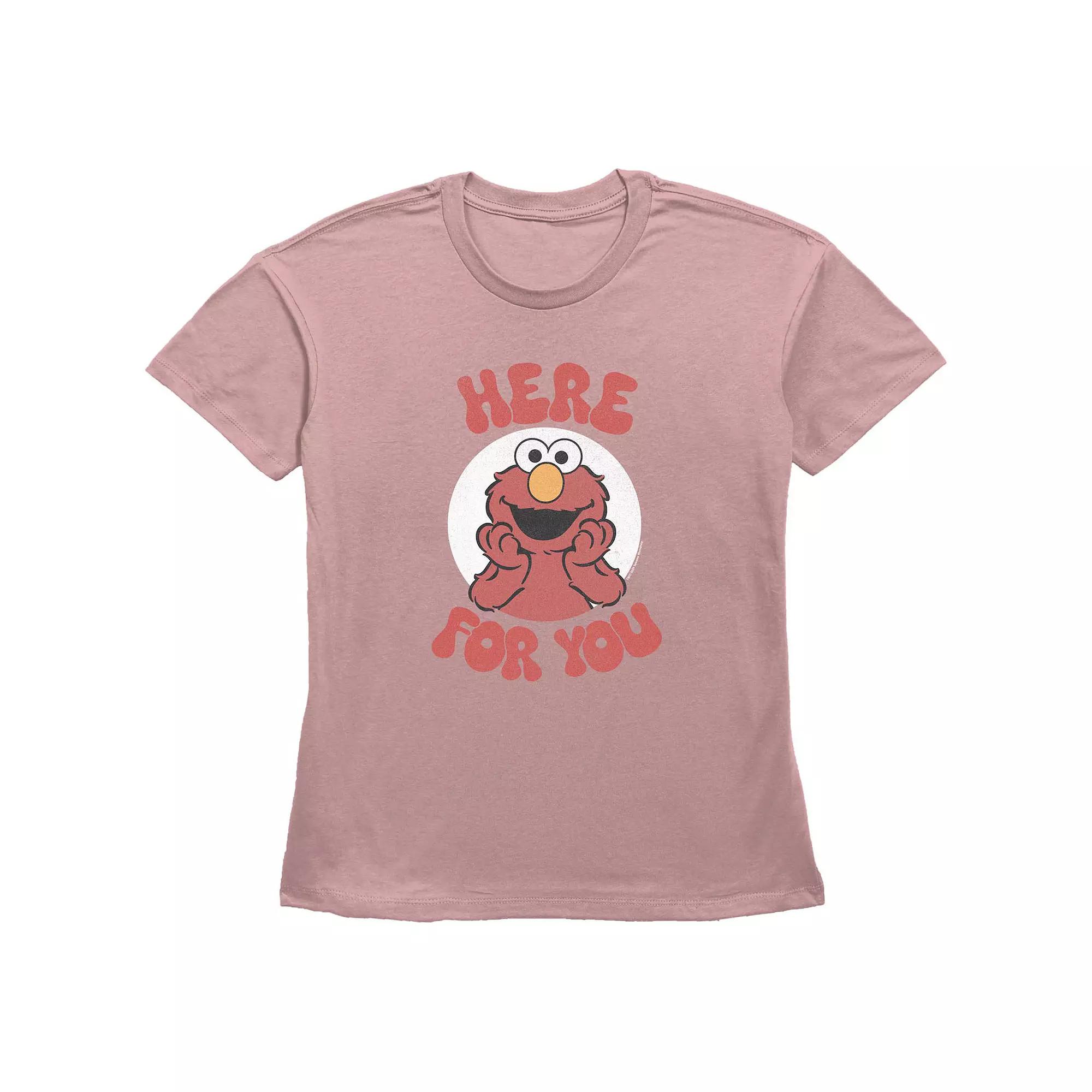 Women's PBS Kids Sesame Street Elmo Here For You Graphic Tee,  Product Image