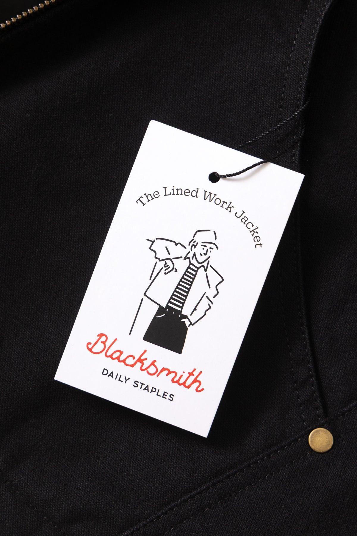 Blacksmith - Lined Work Jacket - Black Product Image