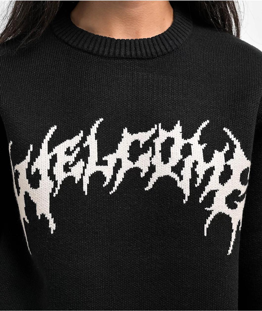 Welcome Barb Black Sweater Product Image