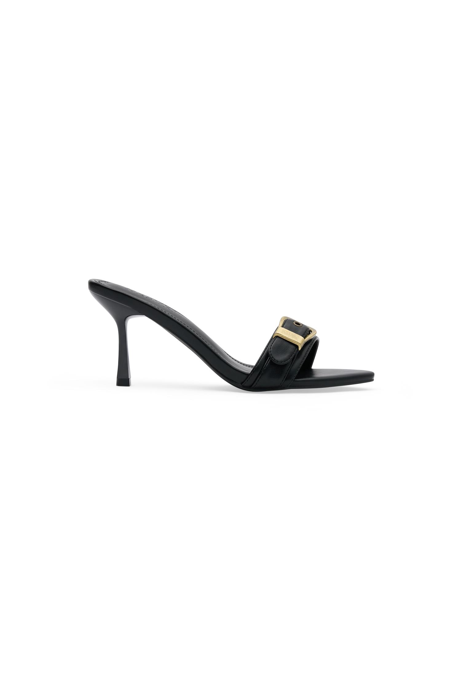 Colleen Buckle Heel - Black Product Image