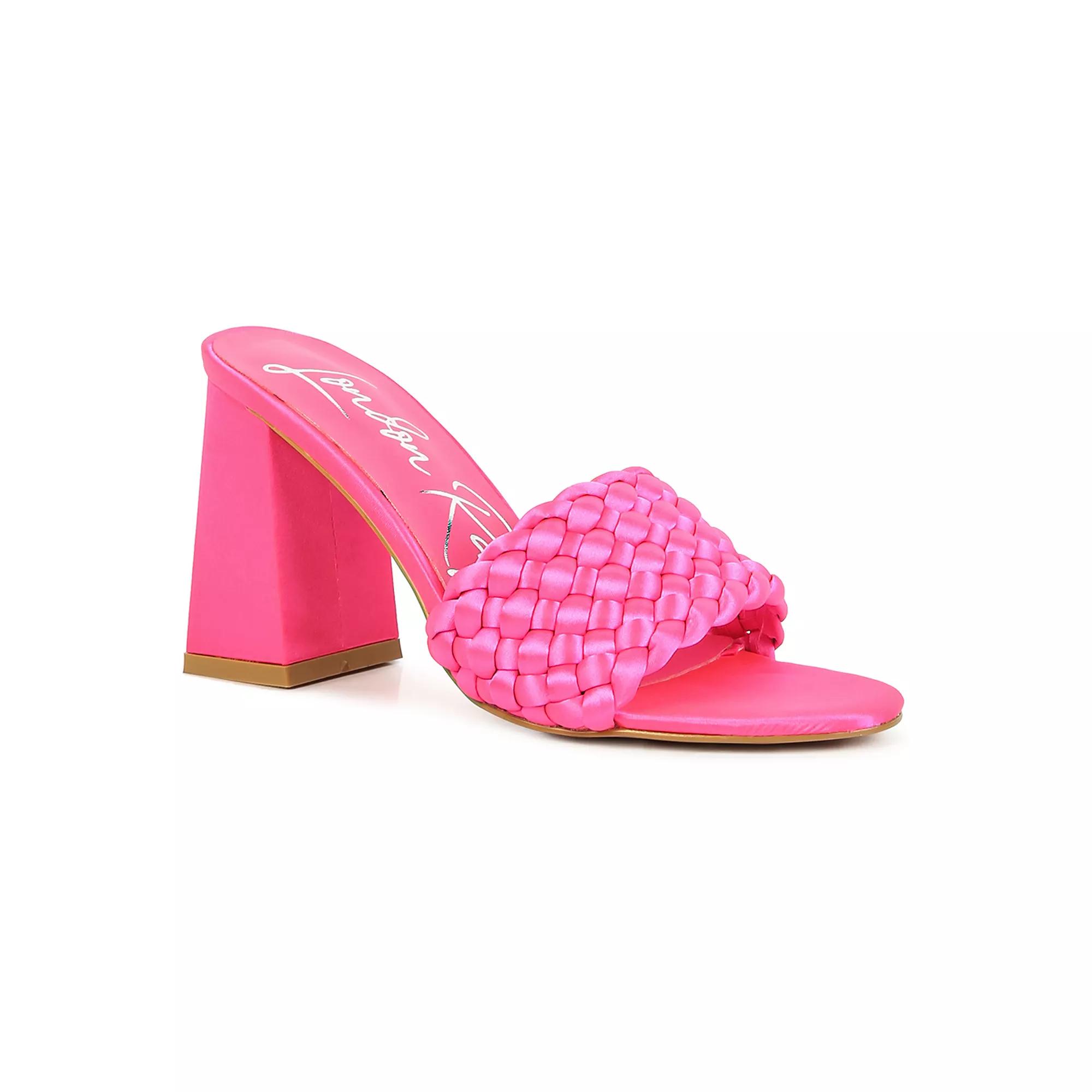 London Rag Lust Look Women's Block Heel Sandals,  Product Image
