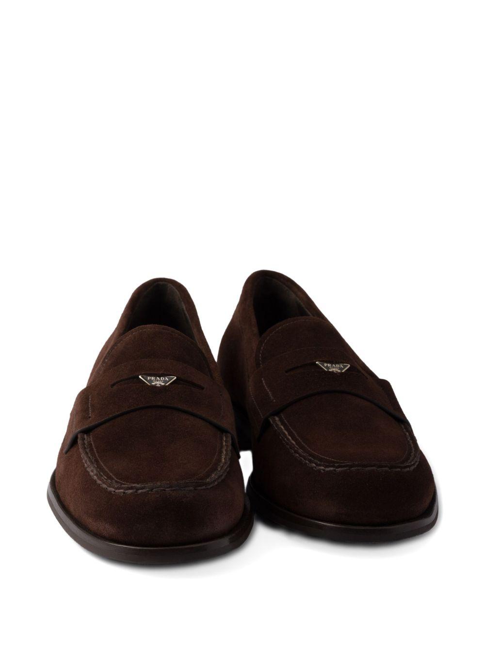 suede penny loafers Product Image