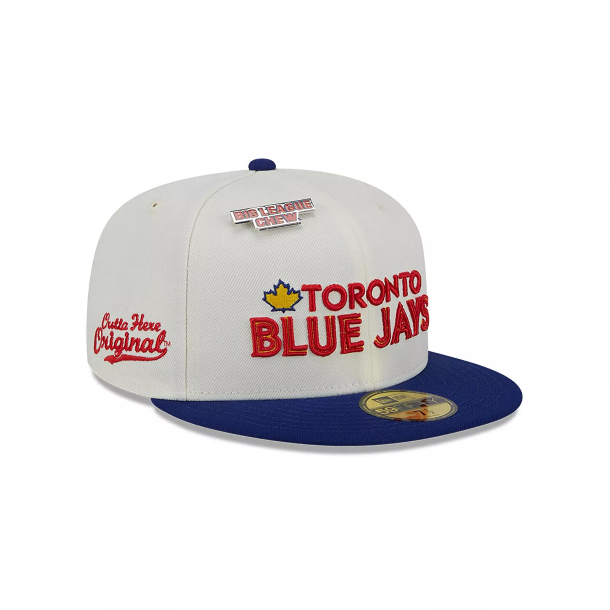 Men's New Era White Toronto Blue Jays Big League Chew Original 59FIFTY Fitted Hat,  Product Image