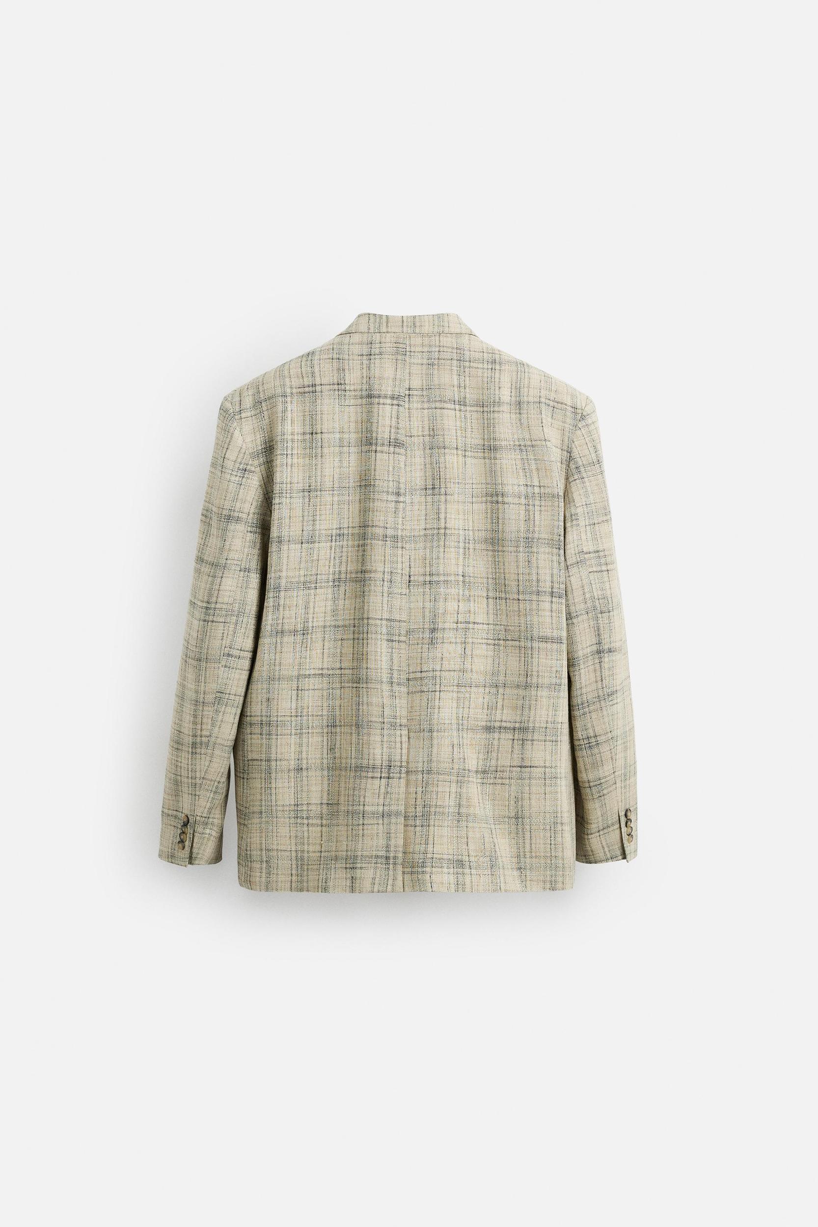 LIMITED EDITION PLAID SUIT BLAZER Product Image