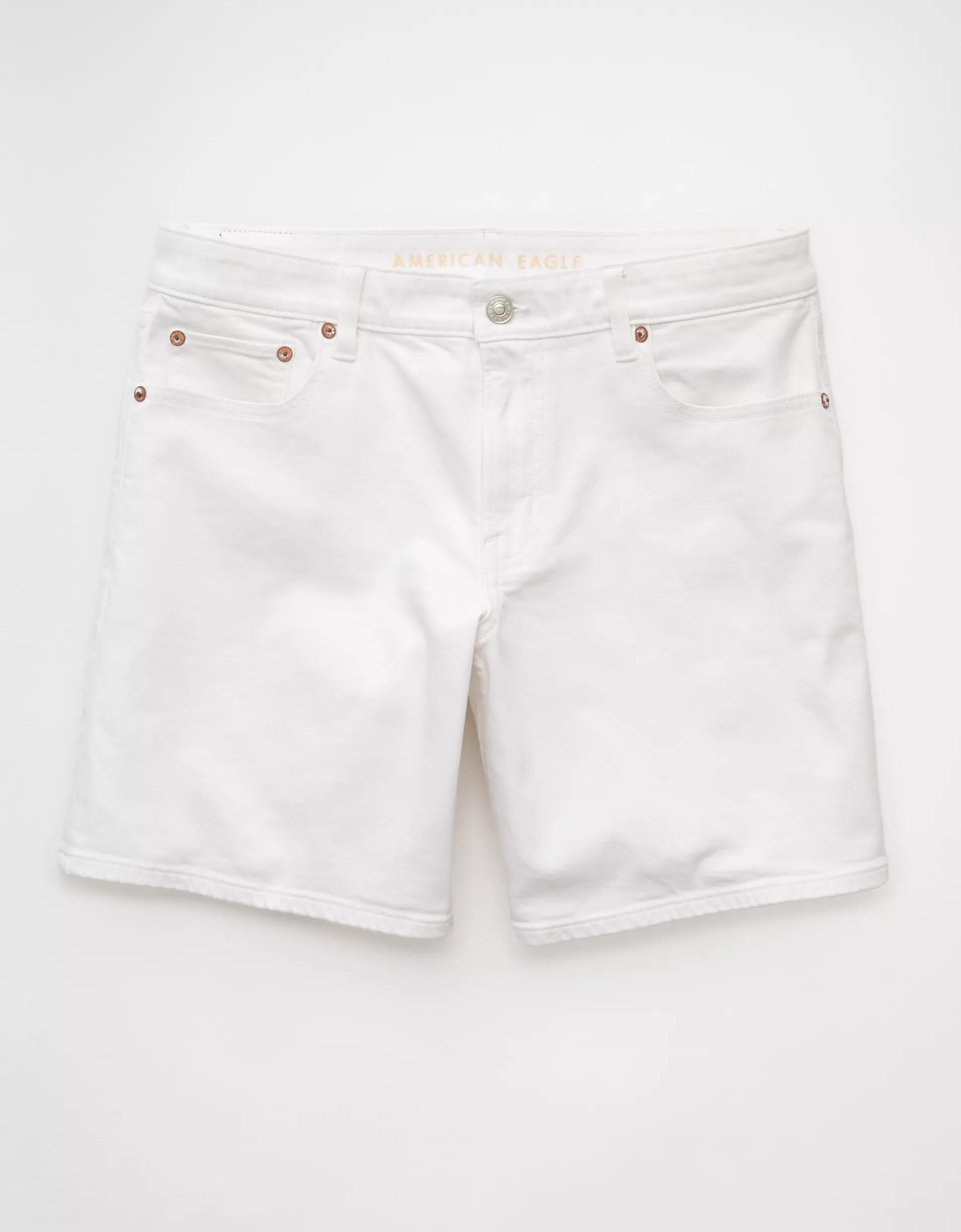 AE 8" Dreamy Drape Stretch Low-Rise Baggy Jort Product Image