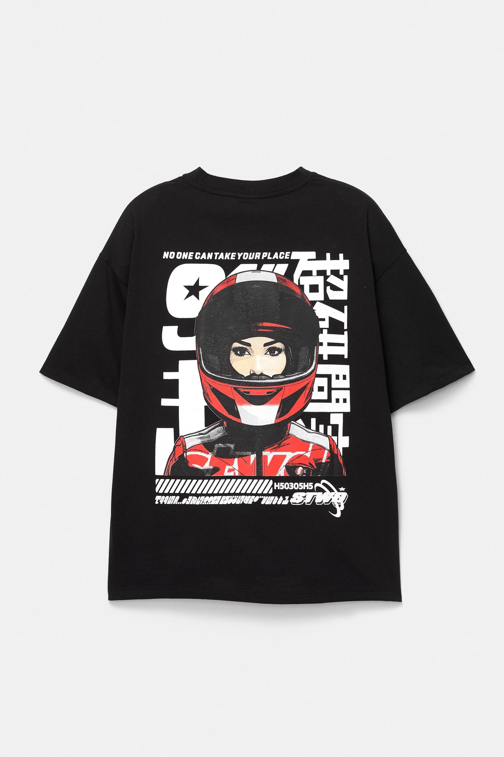 STWD helmet T-shirt Product Image