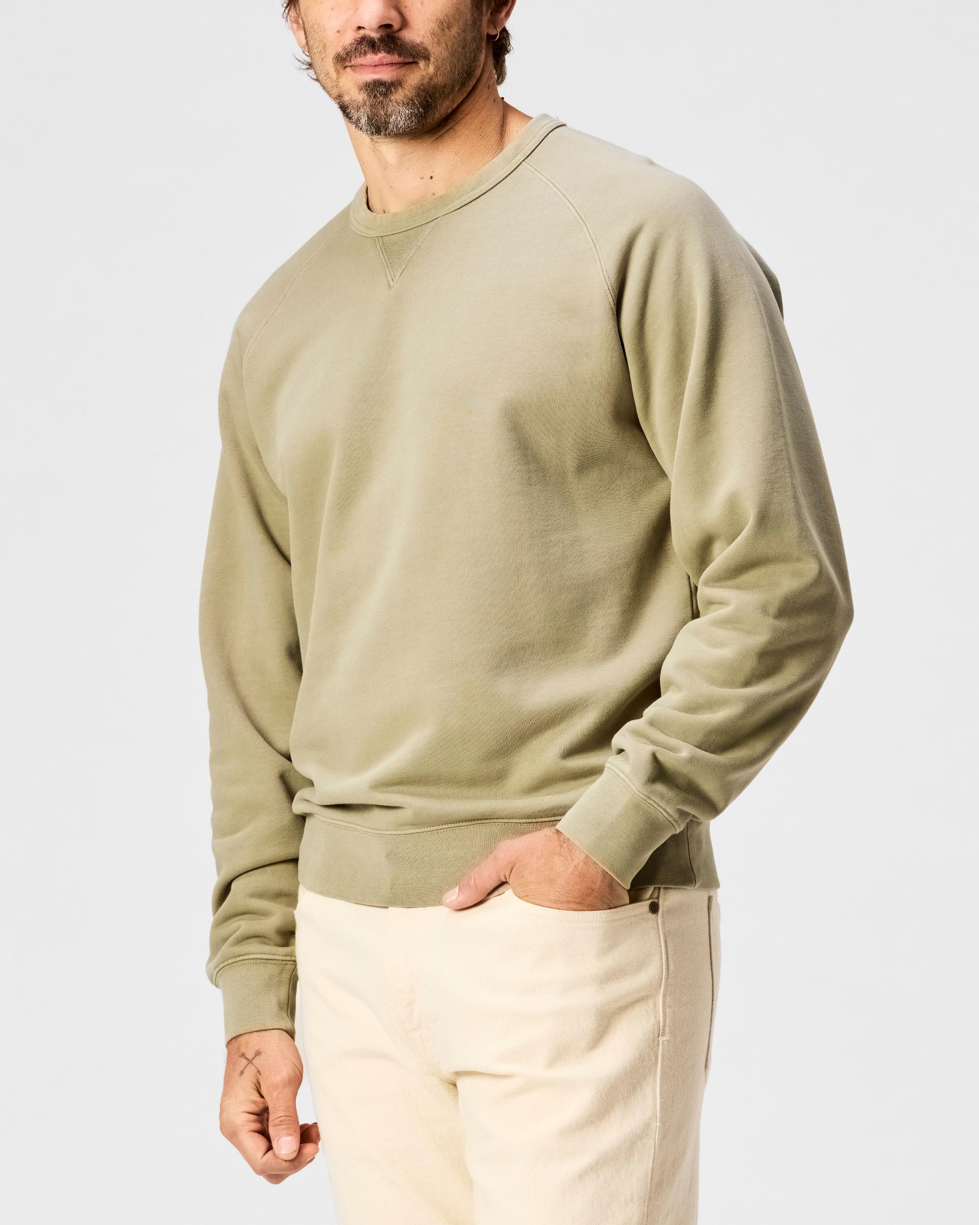 Midweight Terry Crewneck Sweatshirt Product Image