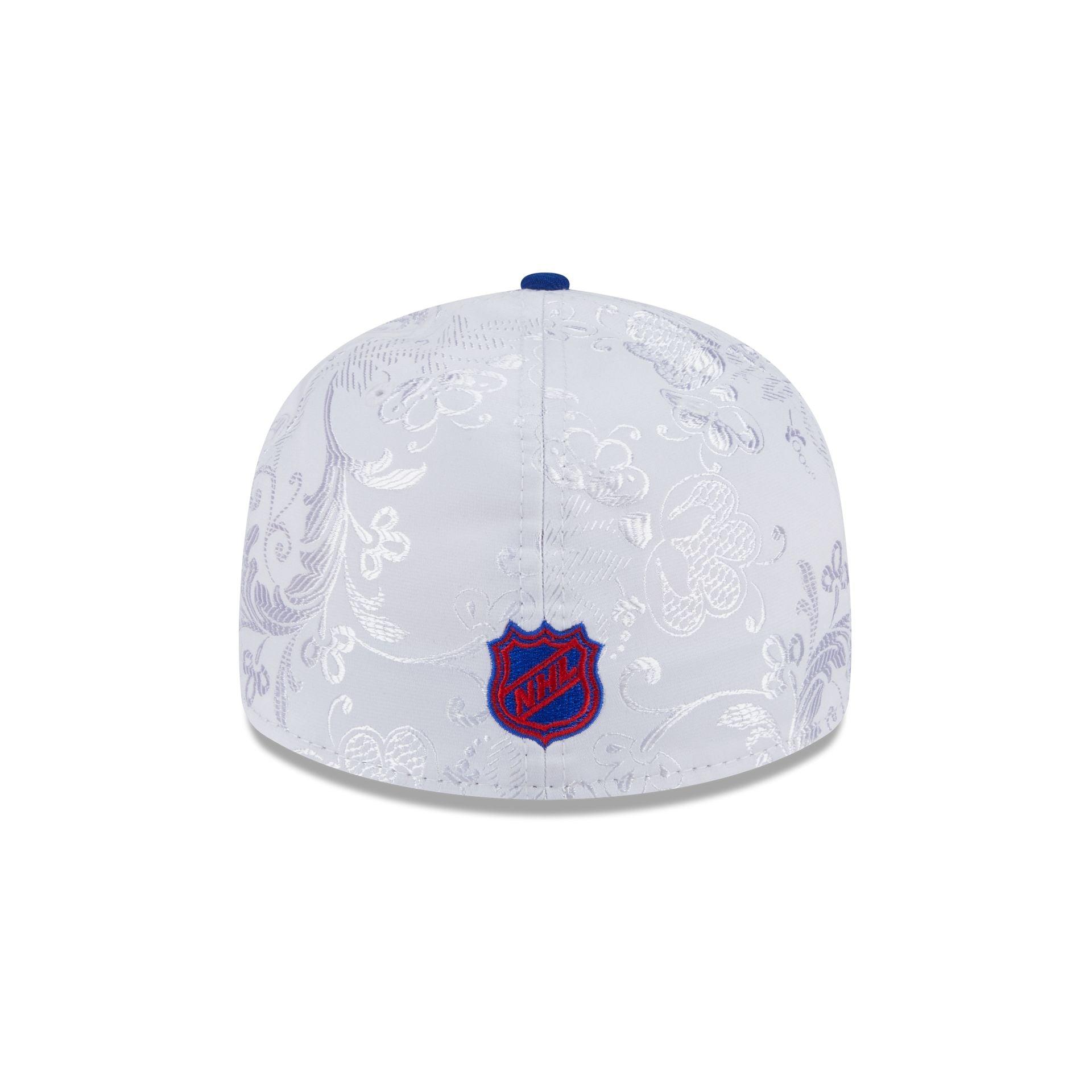 New York Rangers Floral Shine Low Profile 59FIFTY Fitted Hat Male Product Image