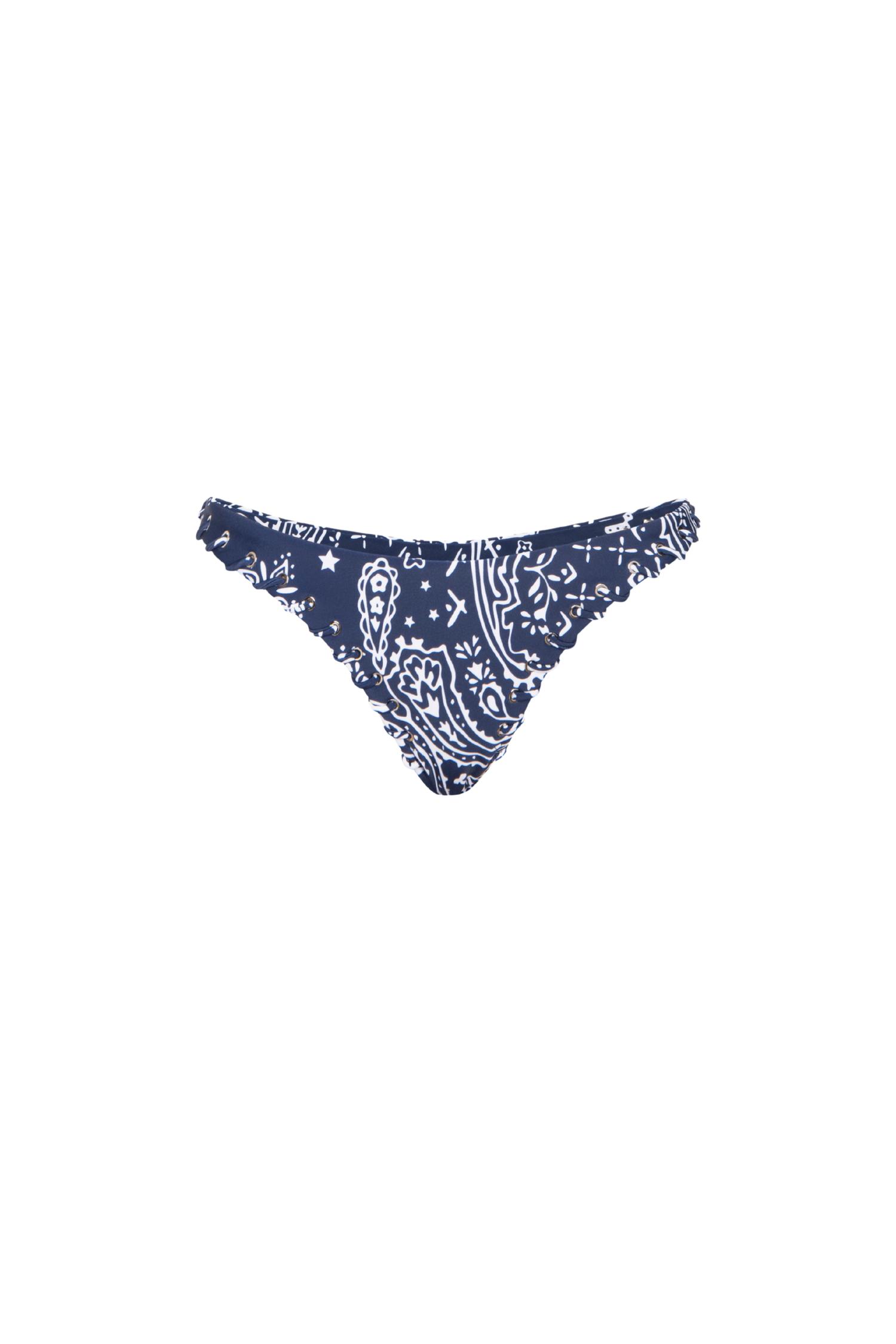 RIO BIKINI BOTTOM - BANDANA NAVY Product Image