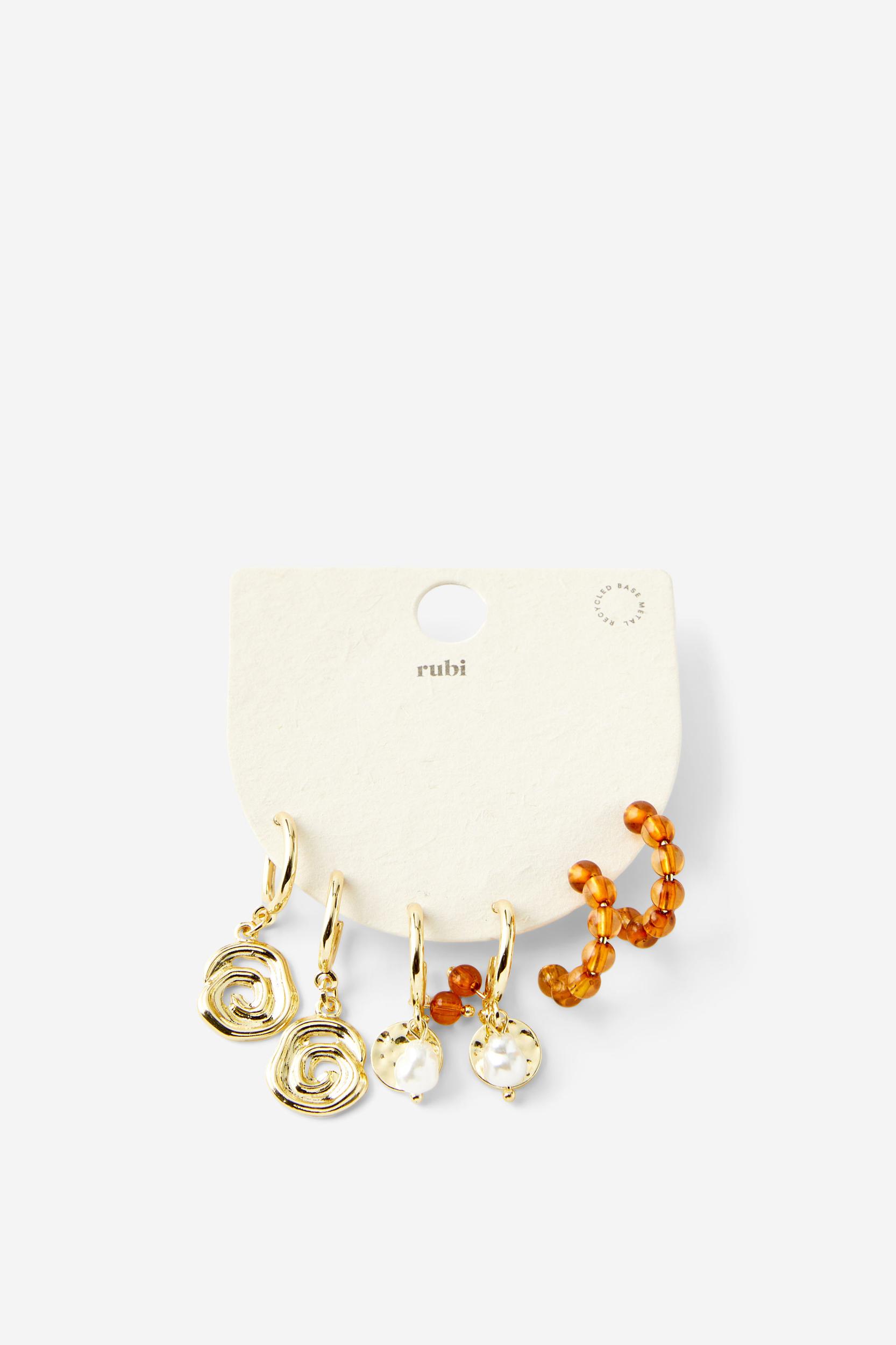 3Pk Mid Earring Product Image