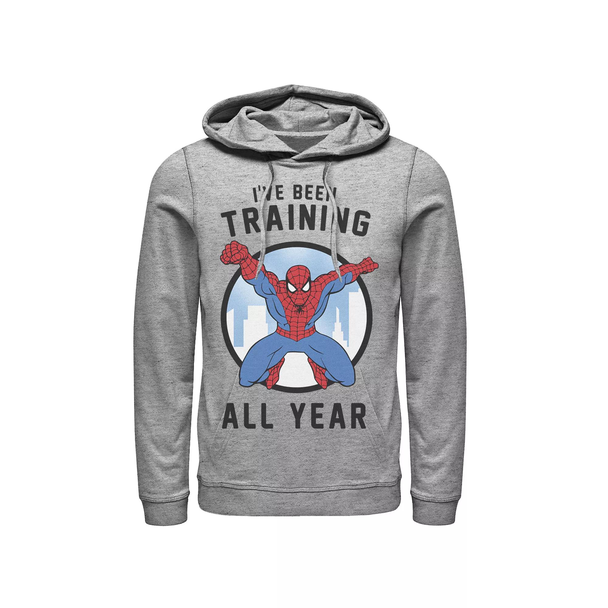 Men's Marvel Spider-Man I've Been Training All Year Hoodie,  Product Image