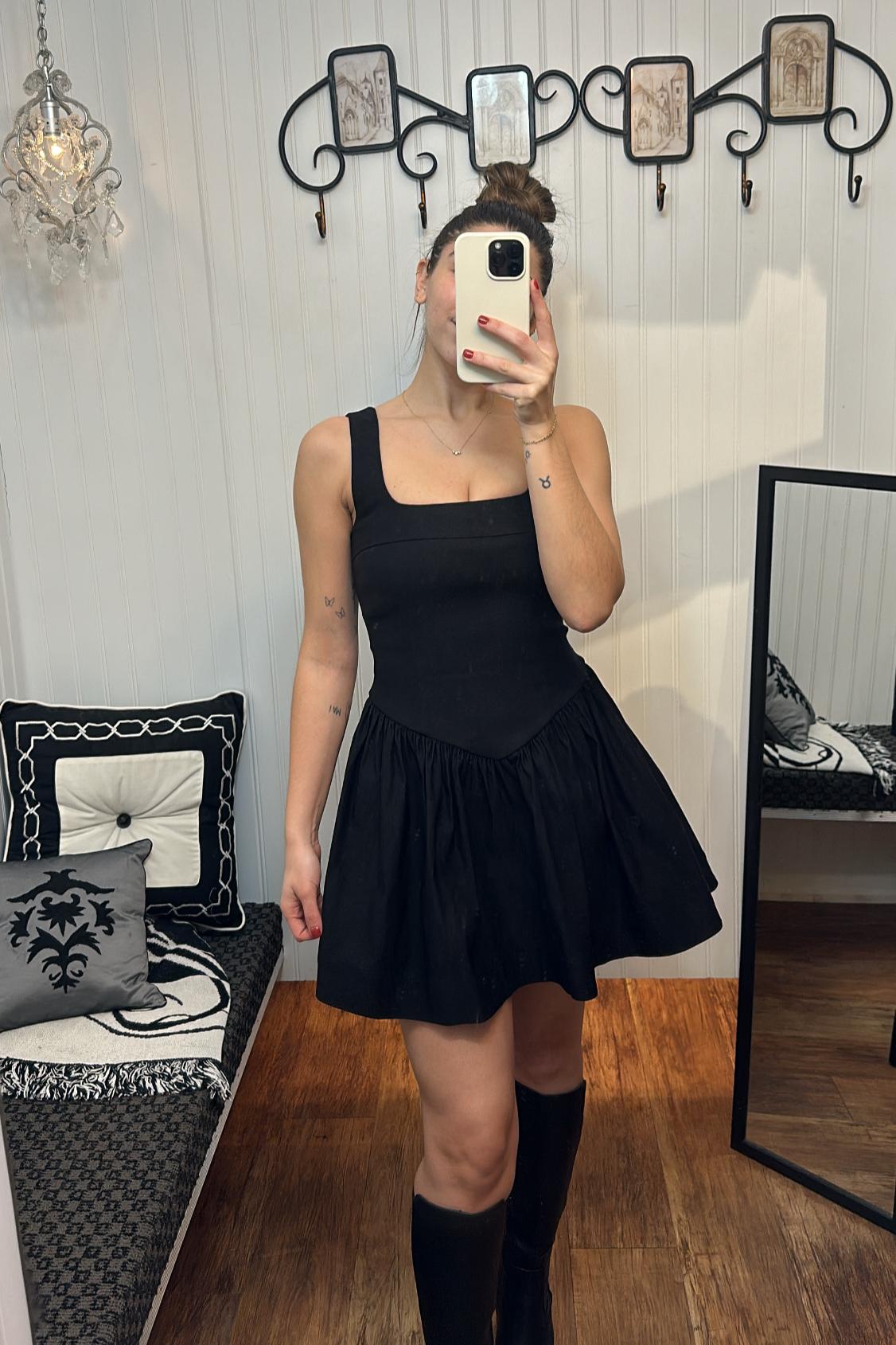 Sleeveless Mini Bubble Dress Product Image