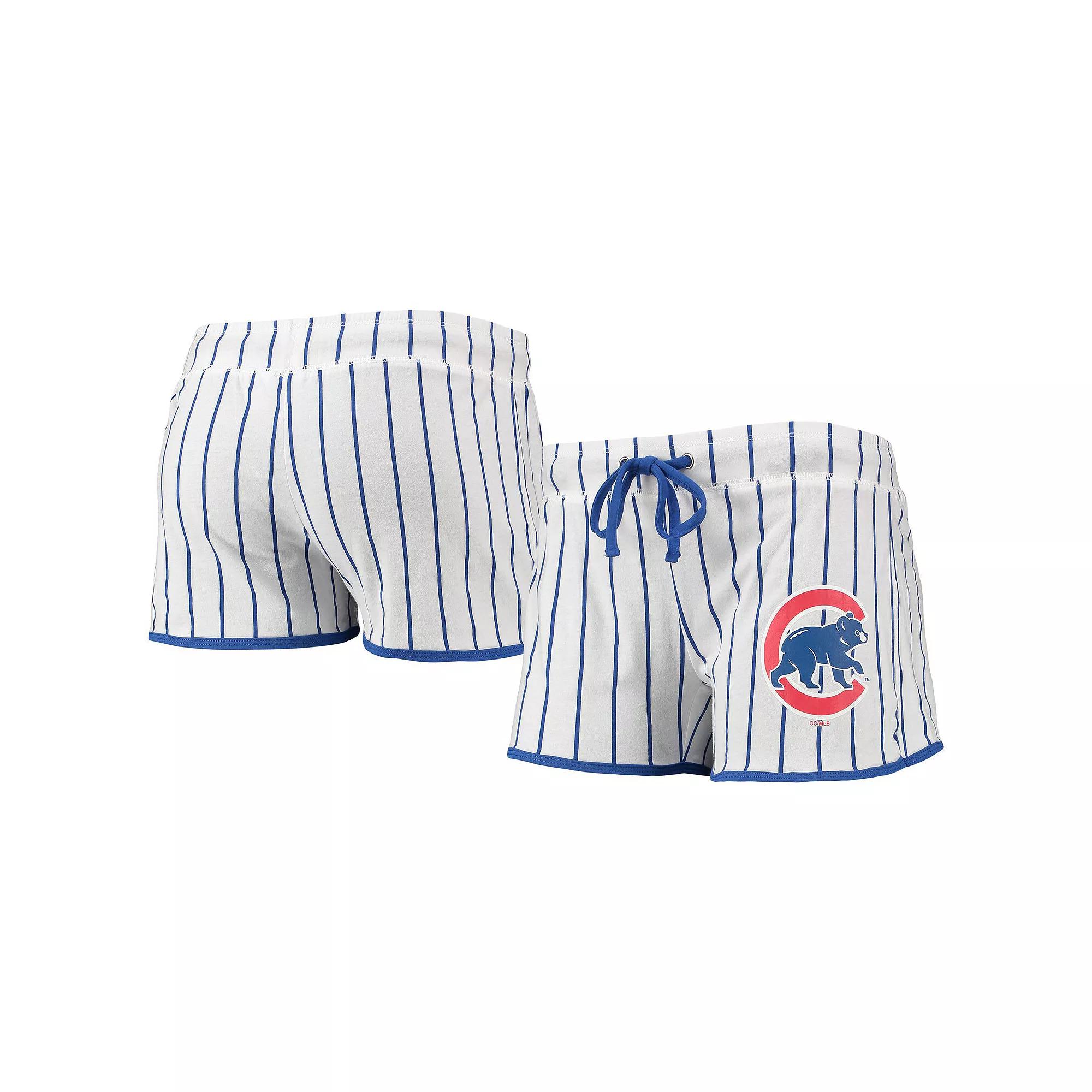 Womens Concepts Sport /Royal Chicago Cubs Vigor Sleep Shorts Product Image