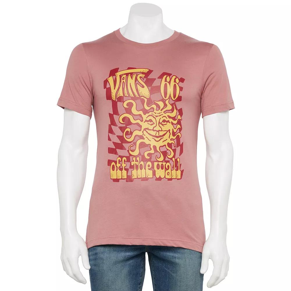 Men's Vans® Barbro Short Sleeve Graphic Tee, Size: Large, Rose Brown Product Image