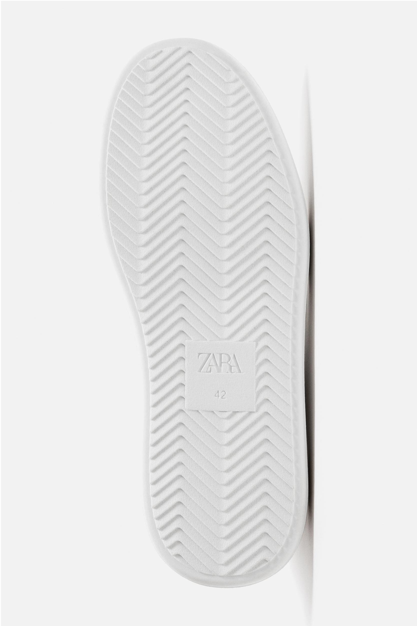 CHUNKY LEATHER SNEAKERS Product Image