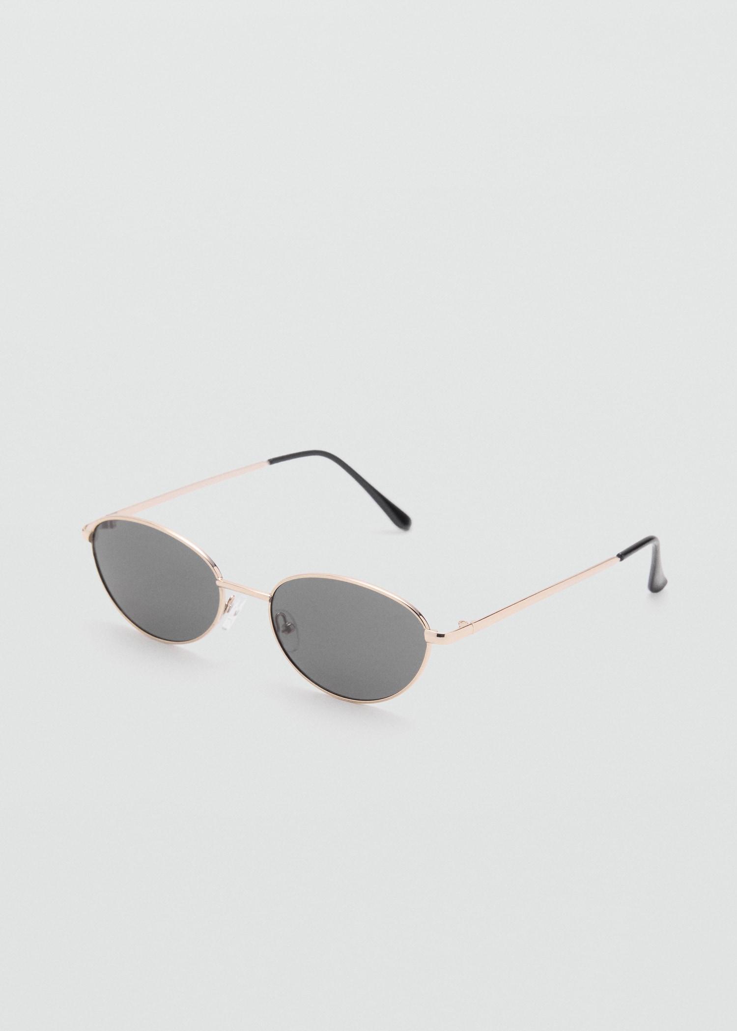 Metallic frame sunglasses - Women | MANGO USA Product Image