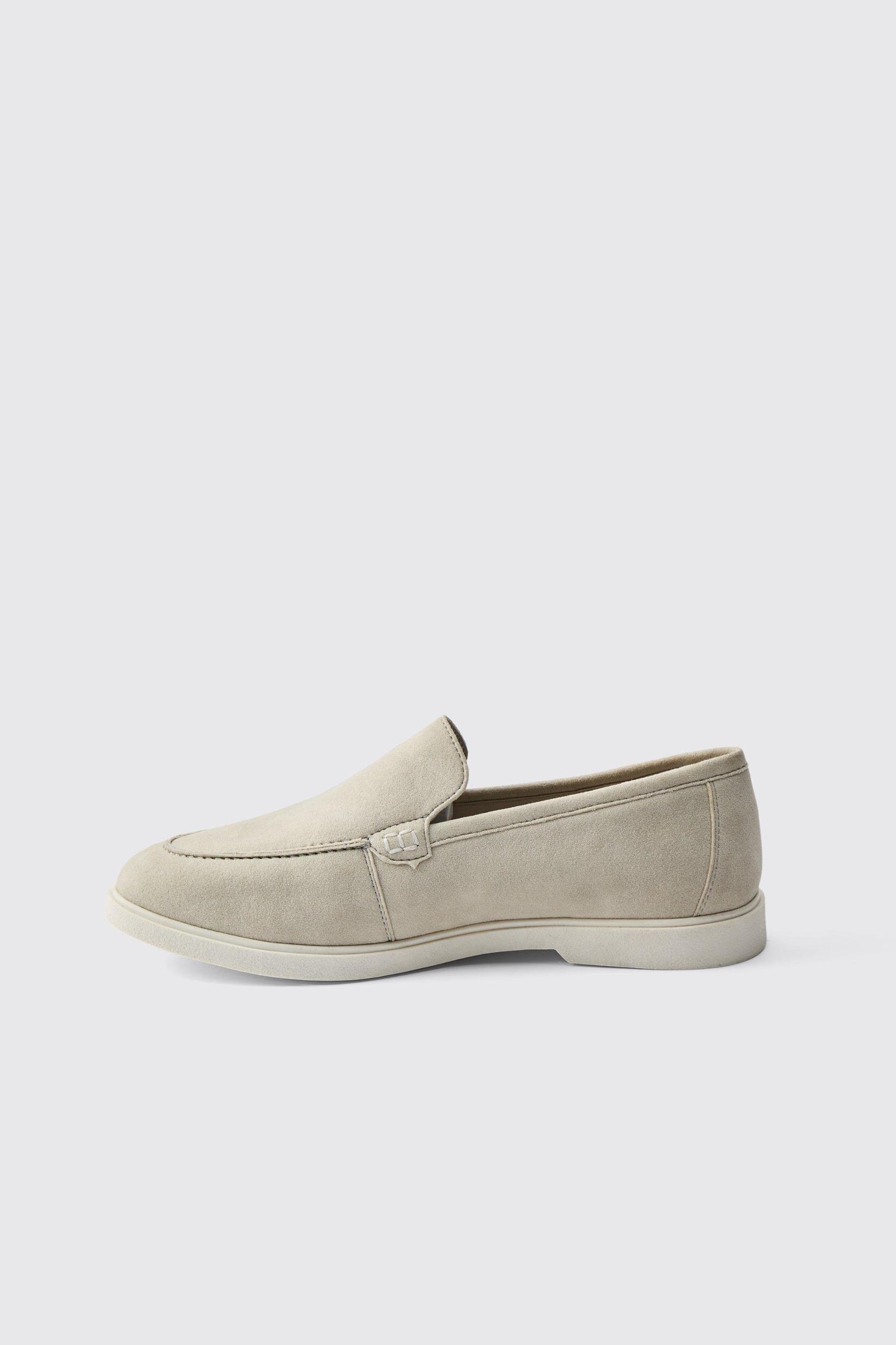 Faux Suede Loafer | boohooMAN USA Product Image