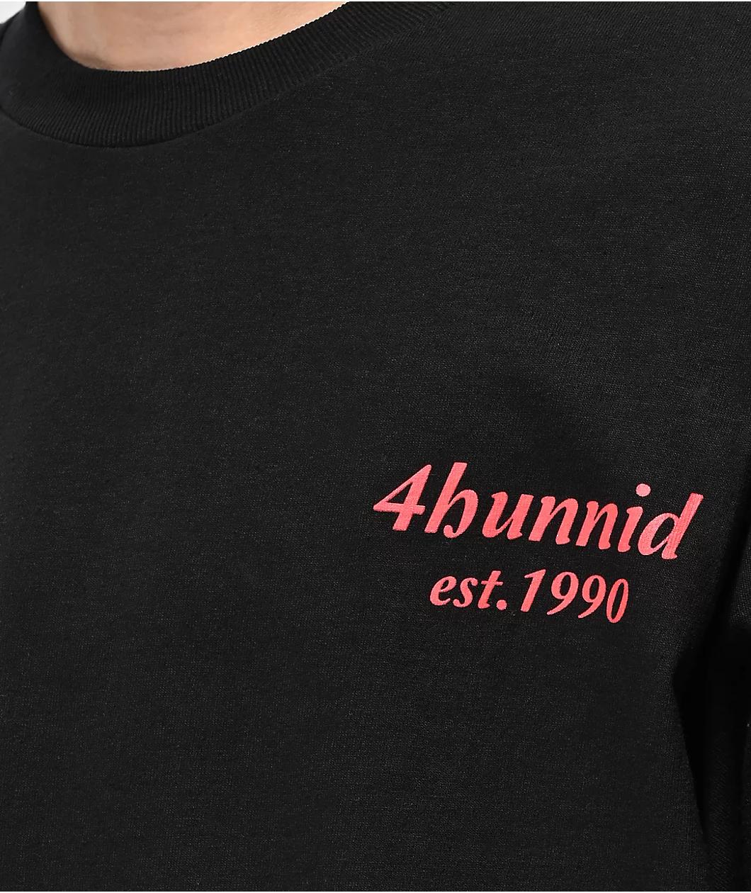 4Hunnid EST 1990 Black T-Shirt Product Image