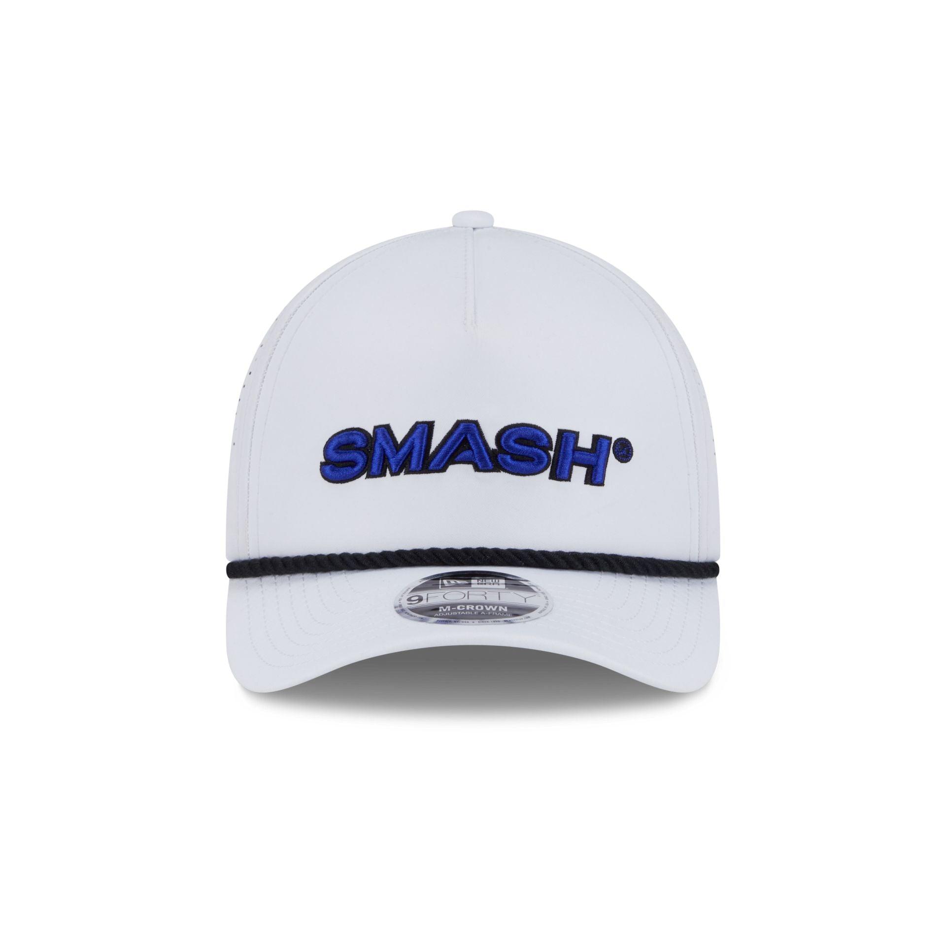 Smash GC White 9FORTY M-Crown A-Frame Snapback Hat Male Product Image