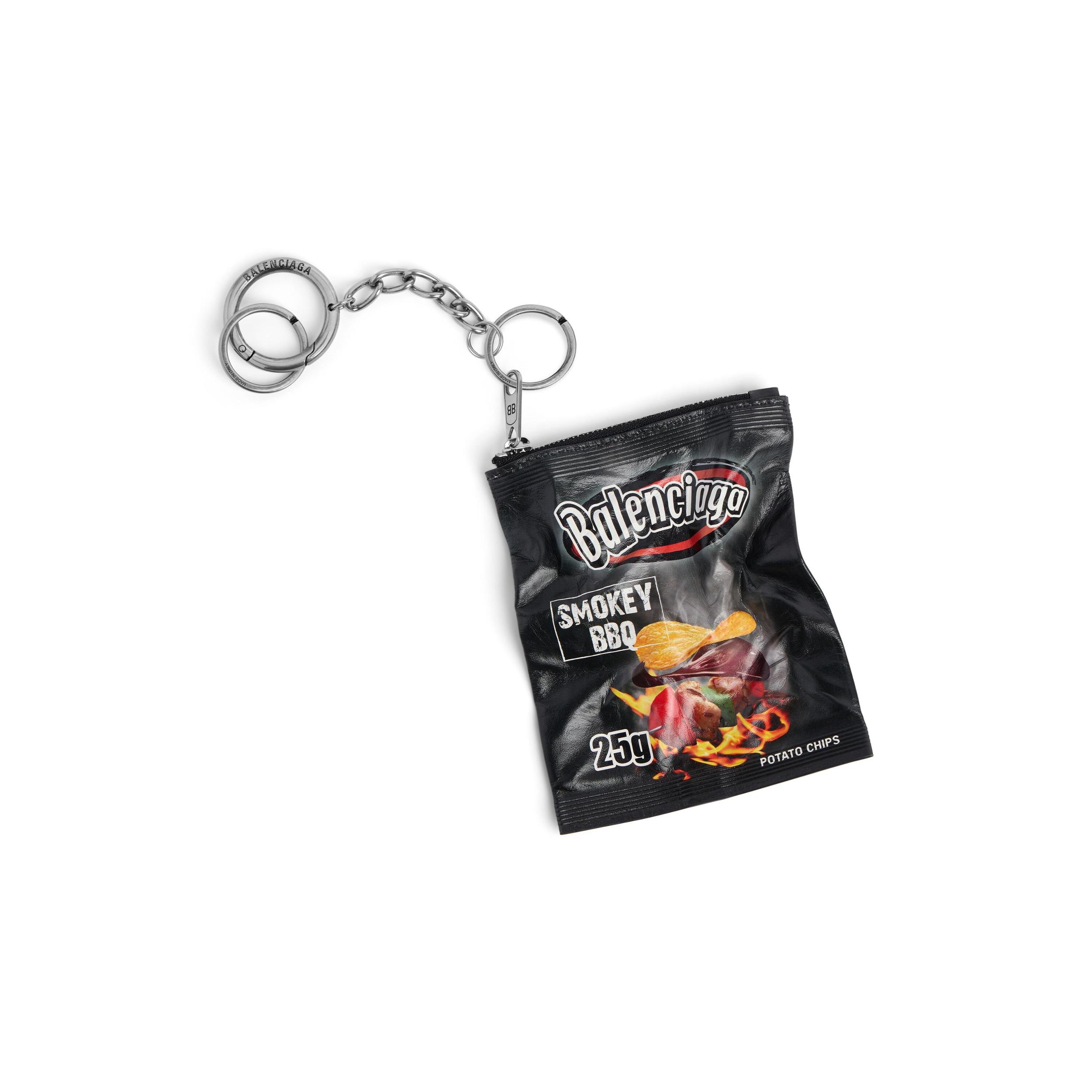 Charm/keychain Chips in Black Product Image